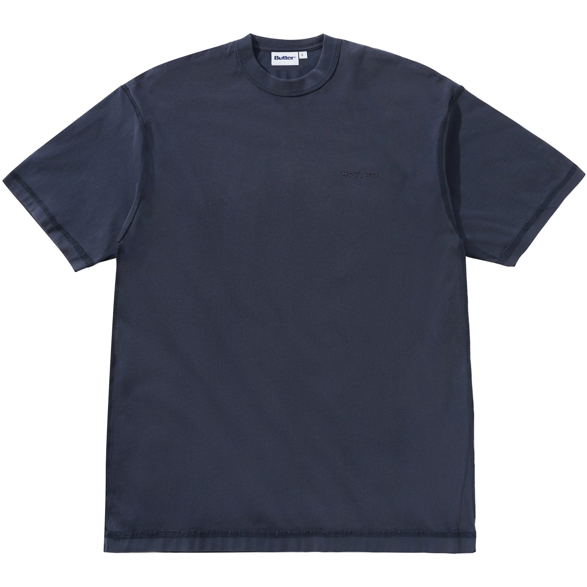 Butter Goods Inside Out Tee Washed Navy