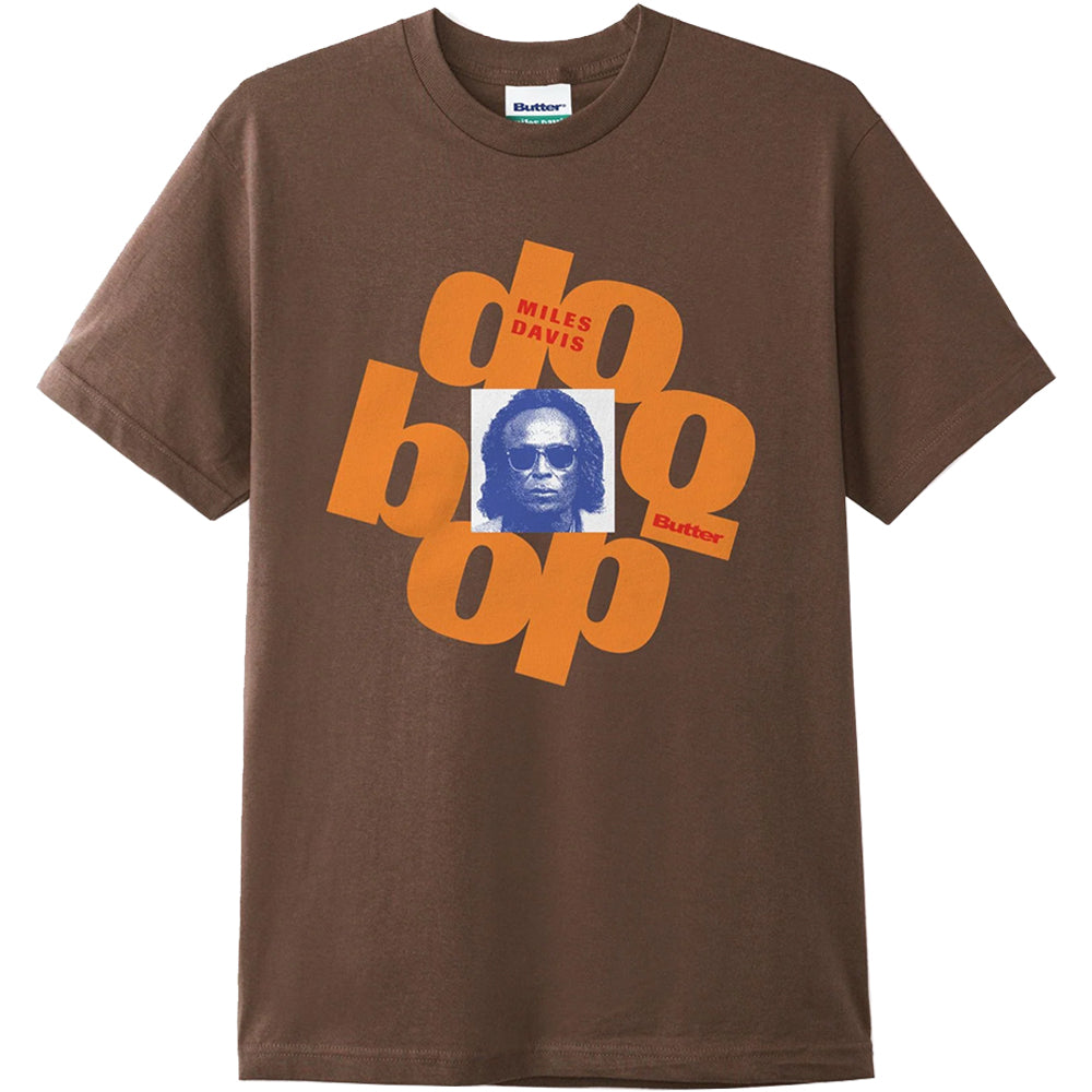 Butter Good x Miles Davis Doo-Bop Tee Brown