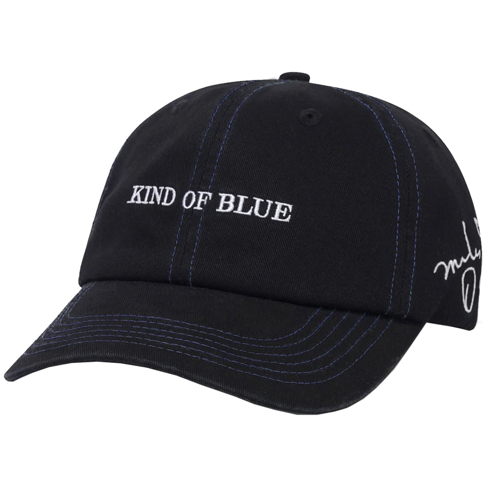 Butter Goods x Miles Davis Kind Of Blue 6 Panel Cap Black