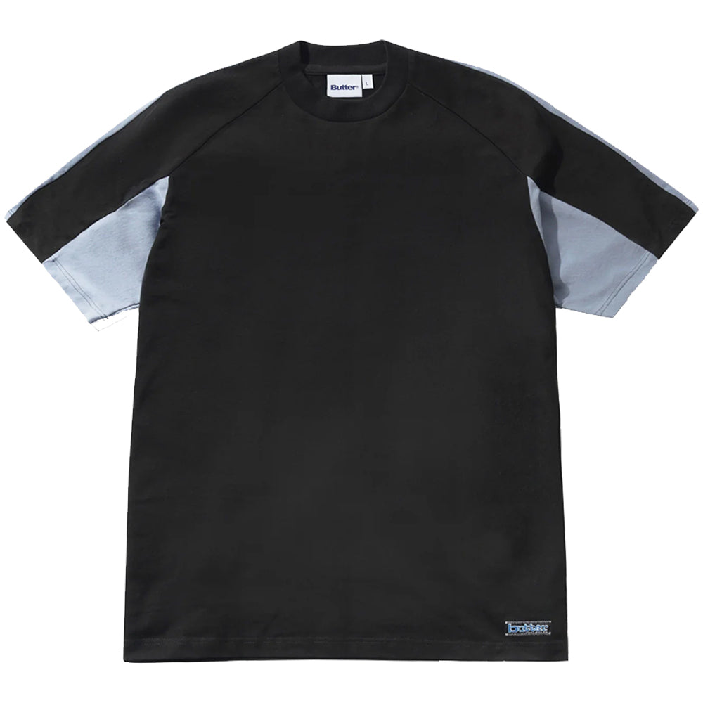 Butter Goods Worldwide Panelled Tee Black