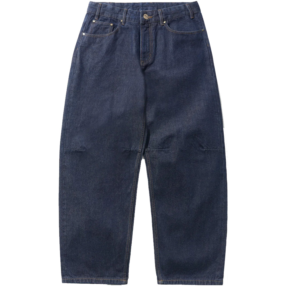 Butter Goods Wide Cut Denim Jeans Selvedge Blue