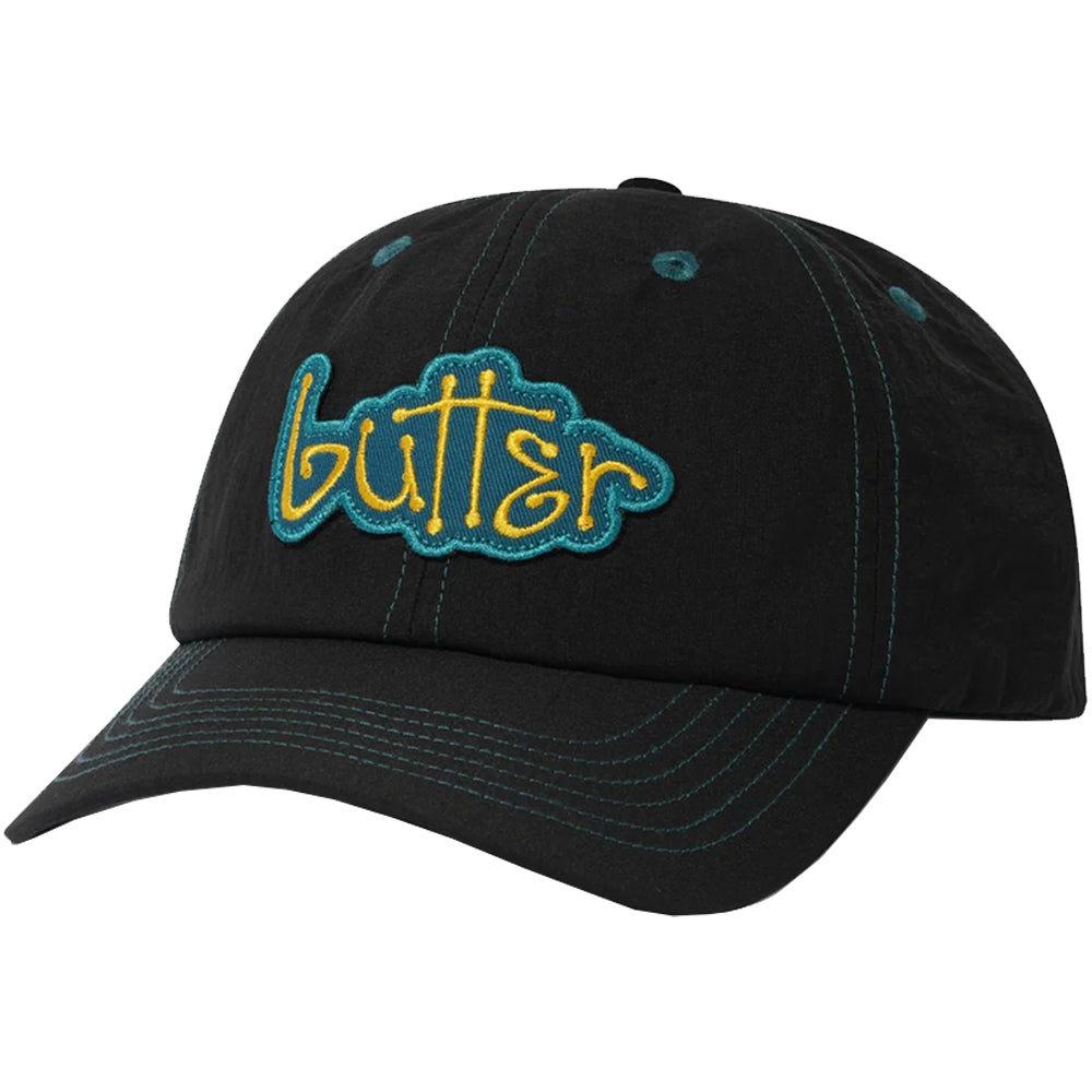 Butter Goods Connection 6 Panel Cap Black