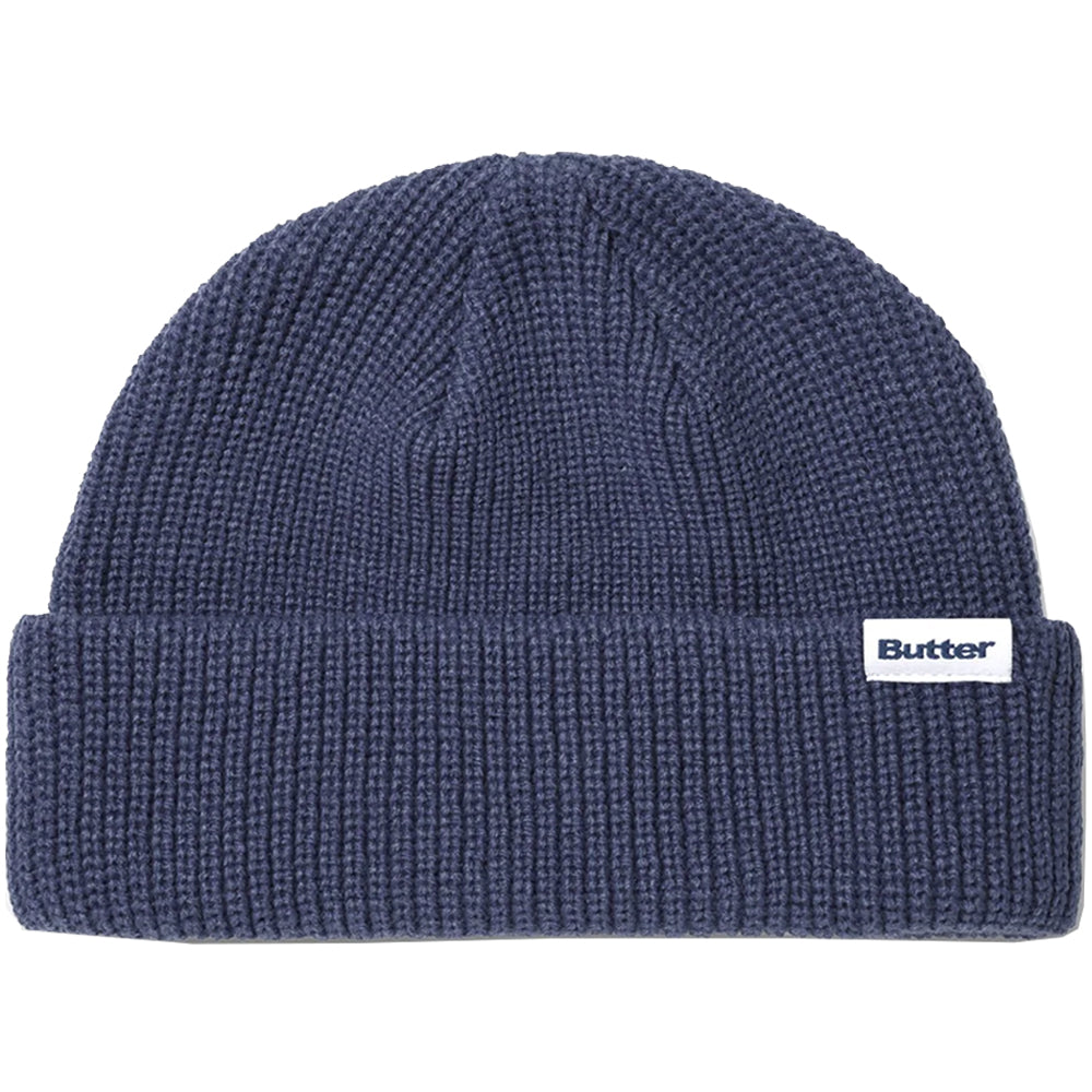 Butter Goods Wharfie Beanie Slate White Label