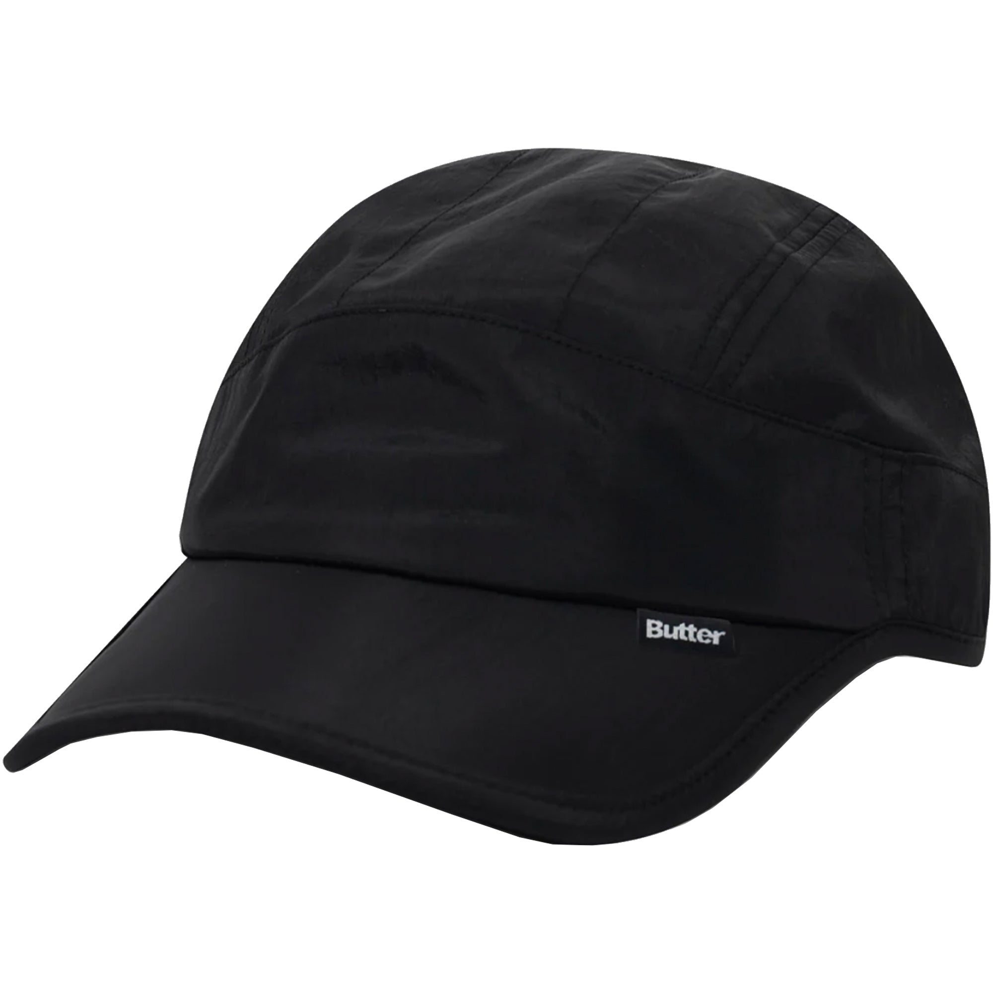 Butter Goods Path 4 Panel Cap Black