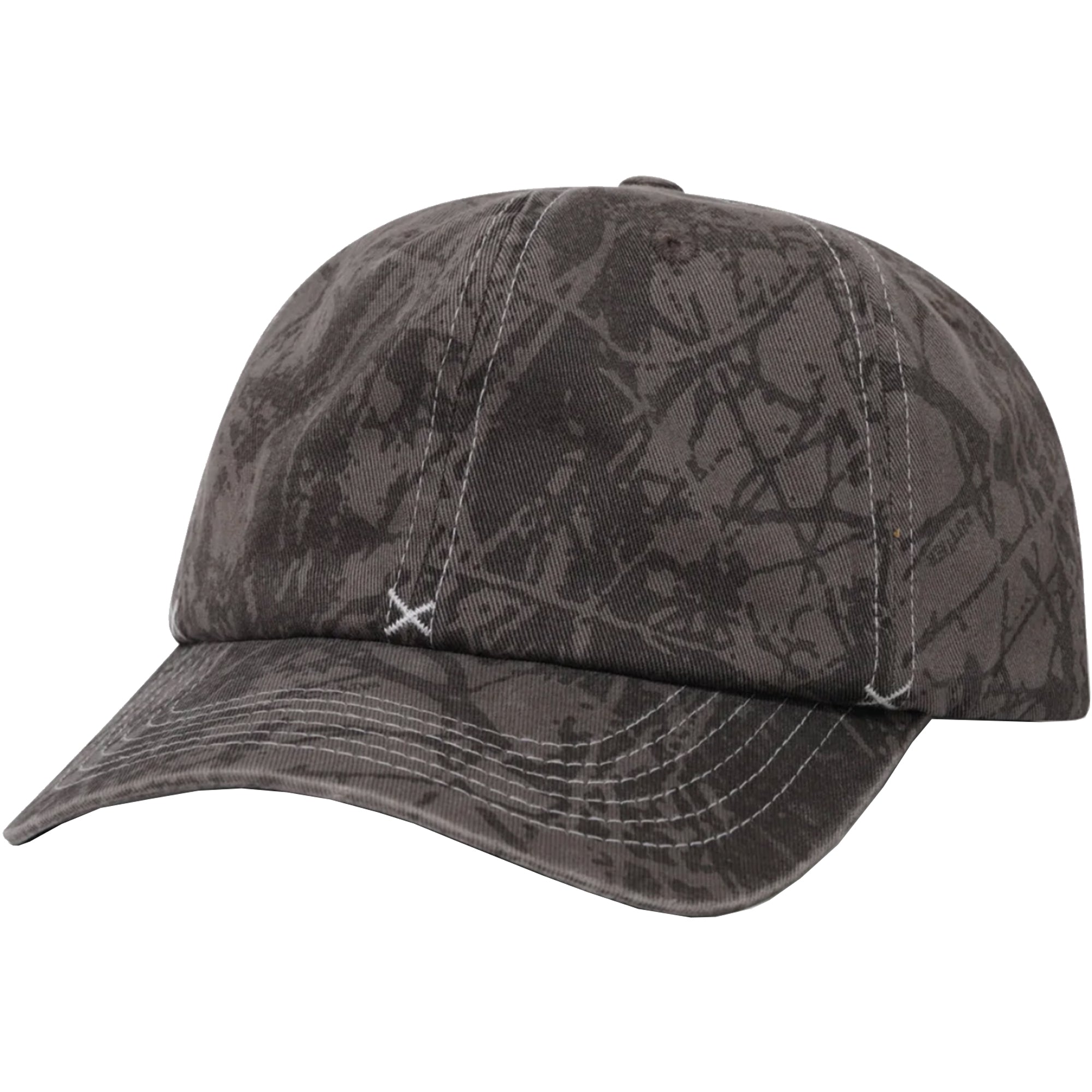 Butter Goods Woods Camo 6 Panel Cap Black