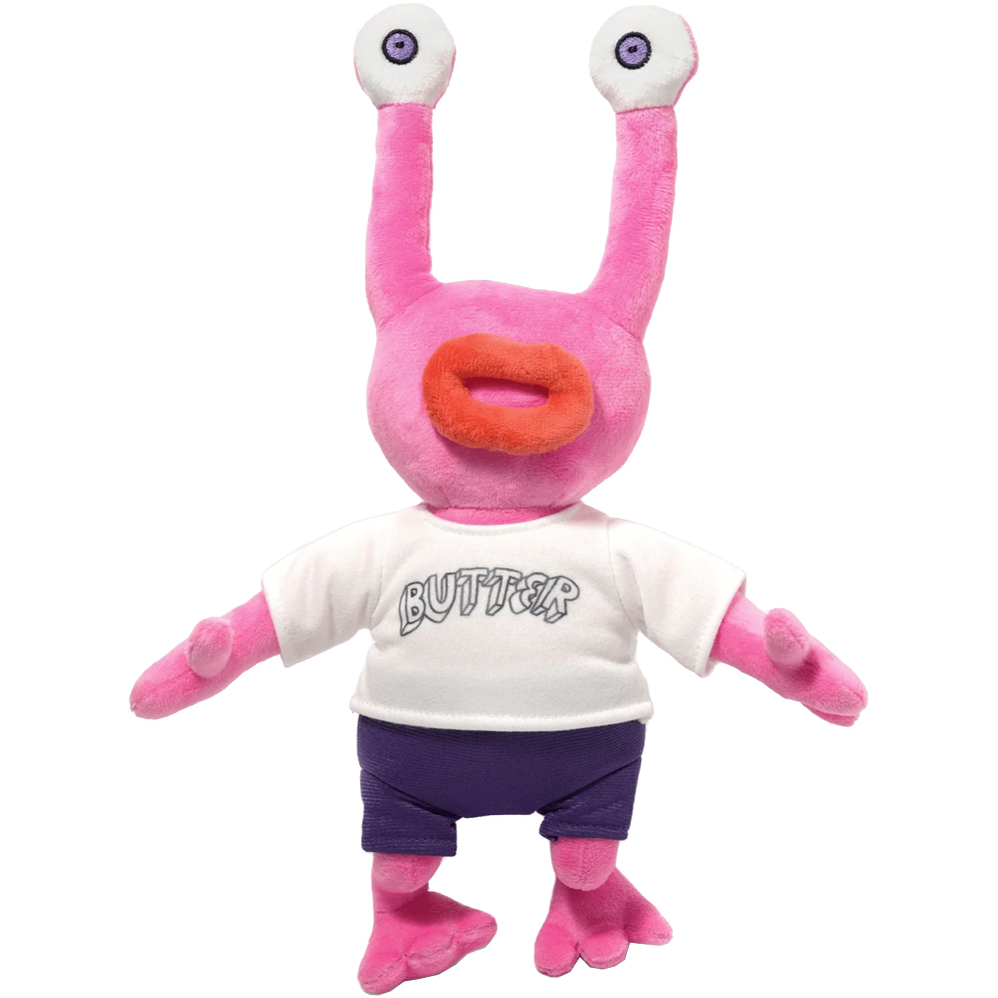 Butter Goods x Daniel Johnston Pink Jeremiah Plushie Pink