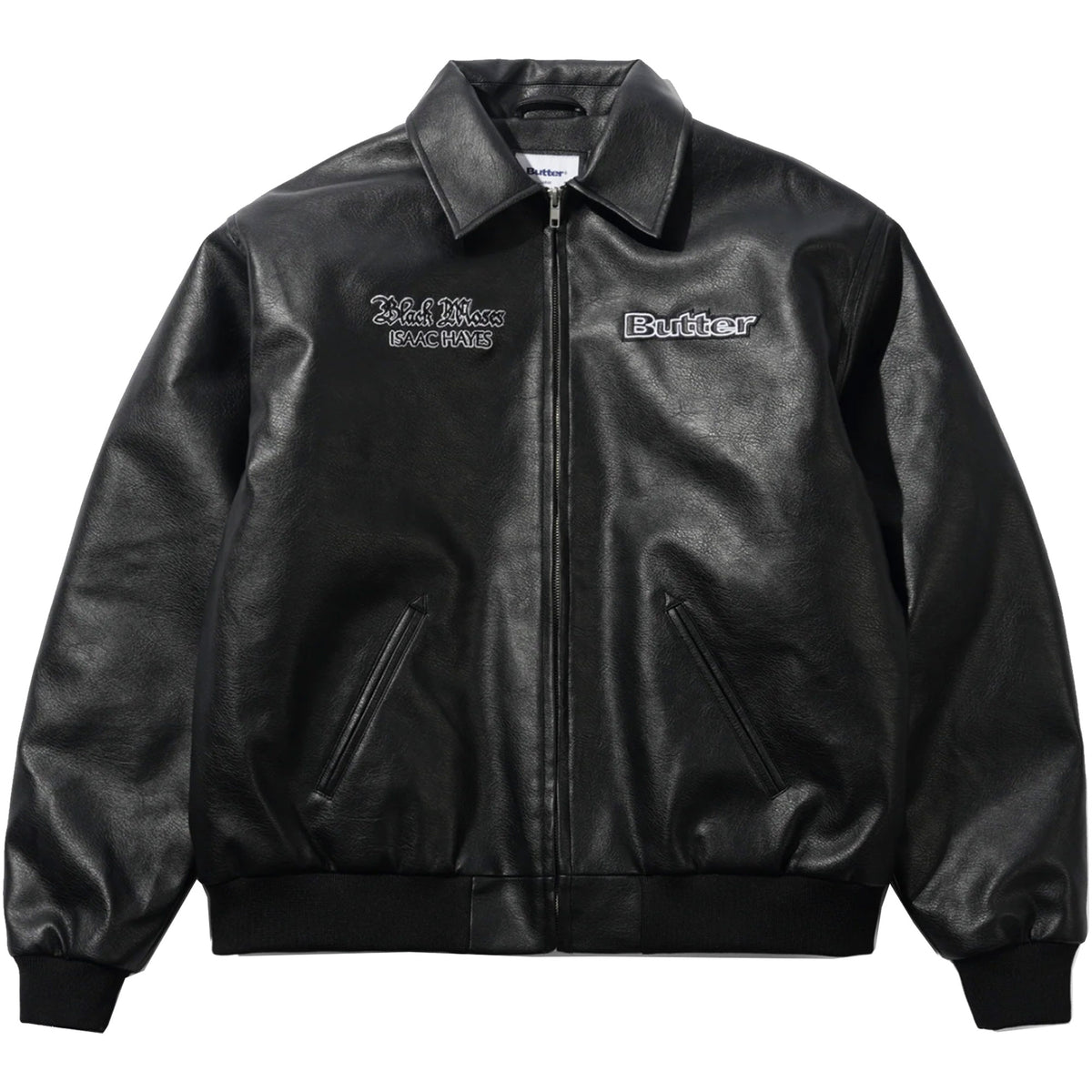 Butter Goods Isaac Hayes Bomber Jacket Black