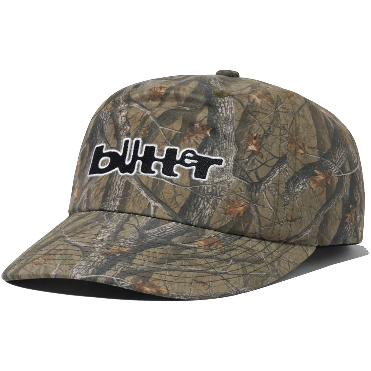 Butter Goods Warped 5 Panel Cap Forest Camo