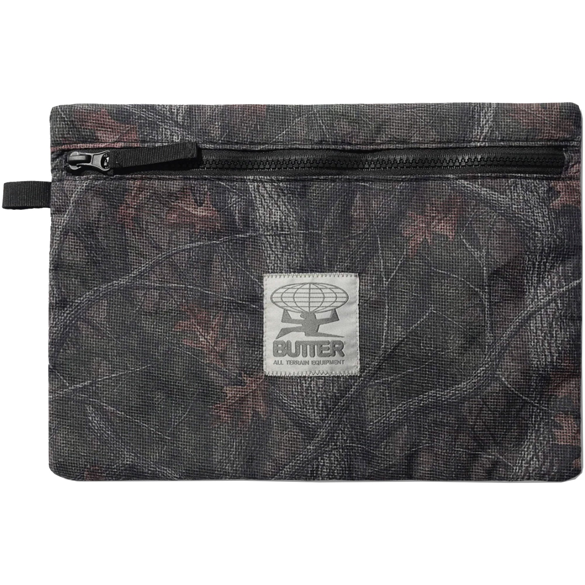 Butter Goods Zip Pouch Forest Camo