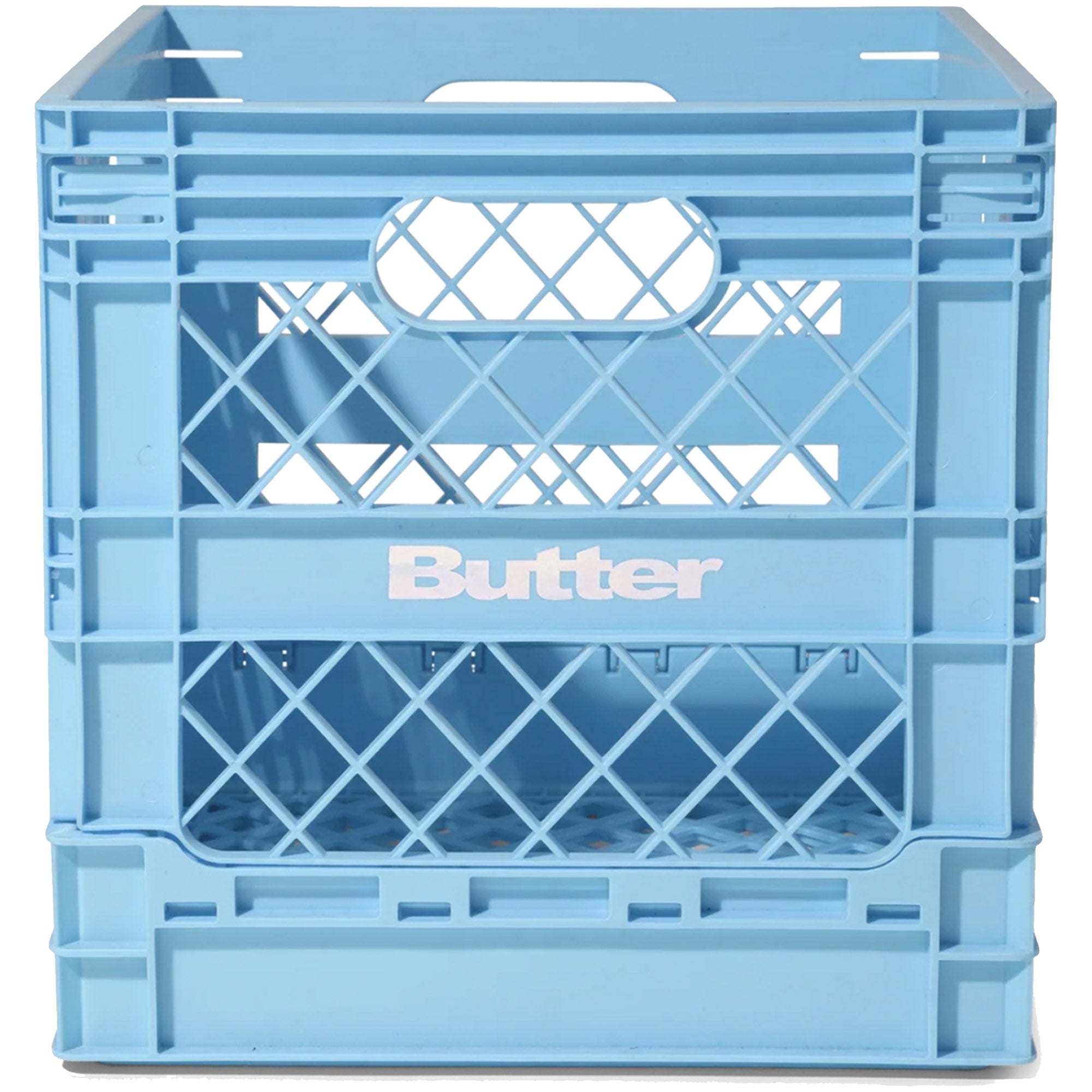 Butter Goods Collapsable Record Crate Sky Blue