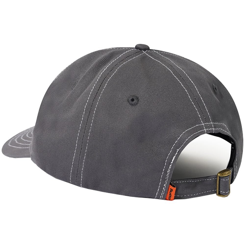 Butter Goods Unleash 6 Panel Cap Steel