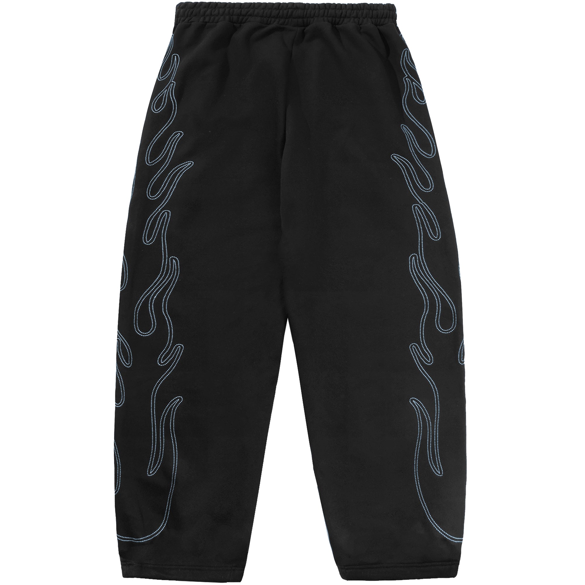 Butter Goods Flame Fleece Pants Black