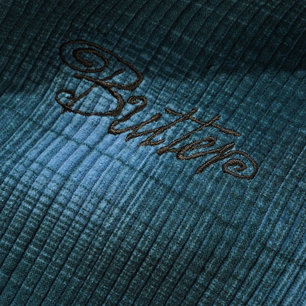 Butter Goods Jive Cord Jacket Blue Plaid