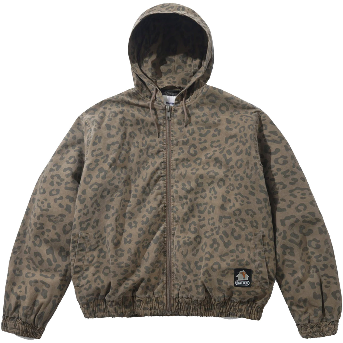 Butter Goods Insulated Work Jacket Leopard