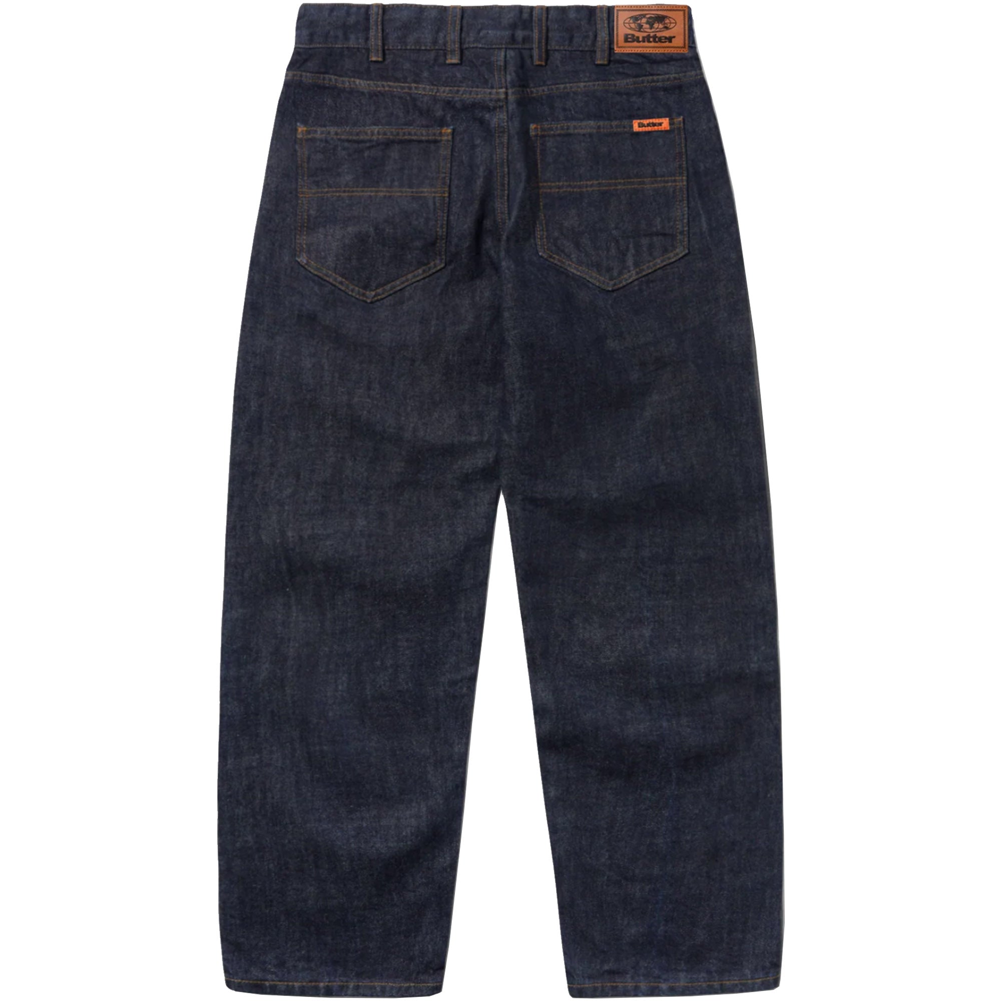 Butter Goods Relaxed Denim Jeans Selvedge Blue