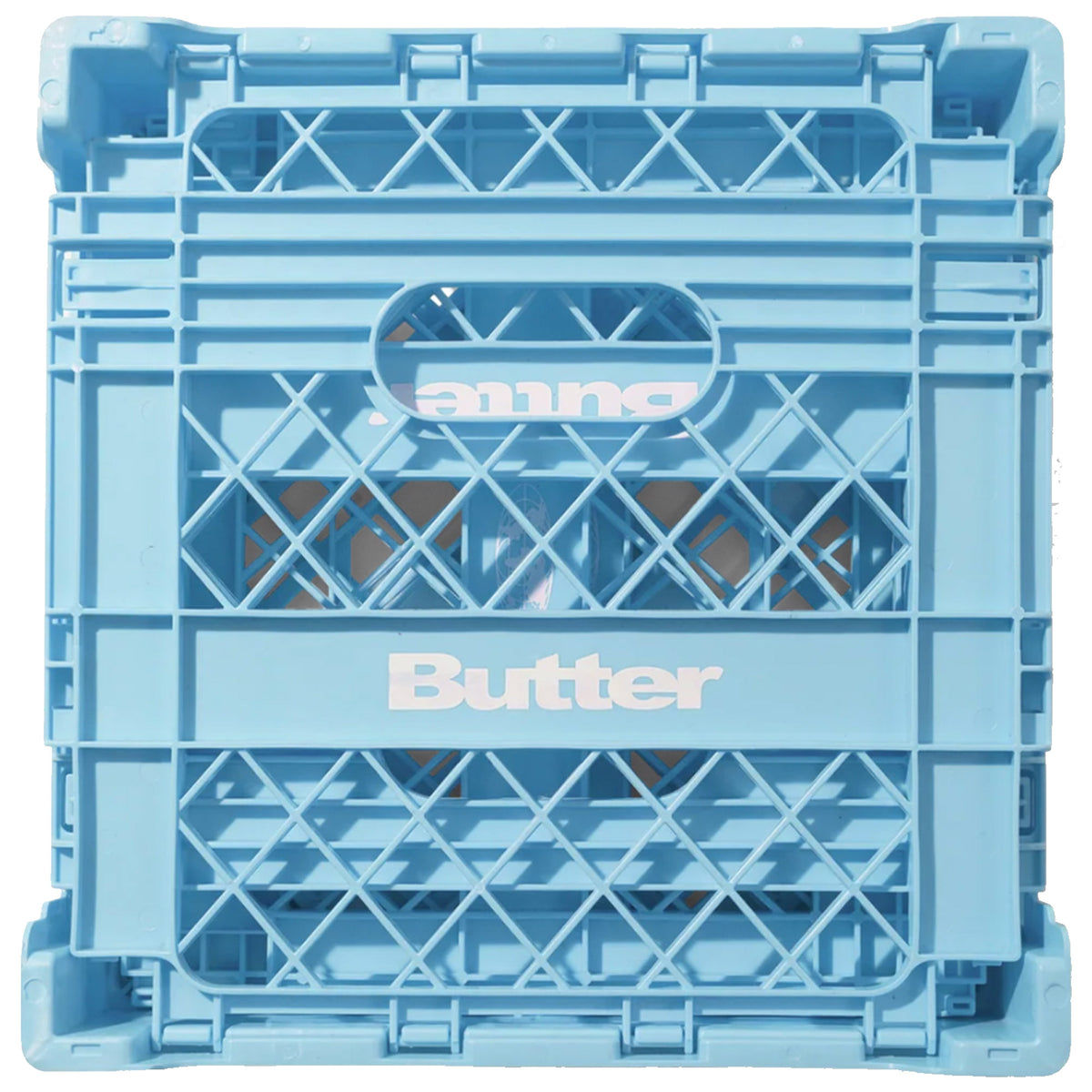 Butter Goods Collapsable Record Crate Sky Blue