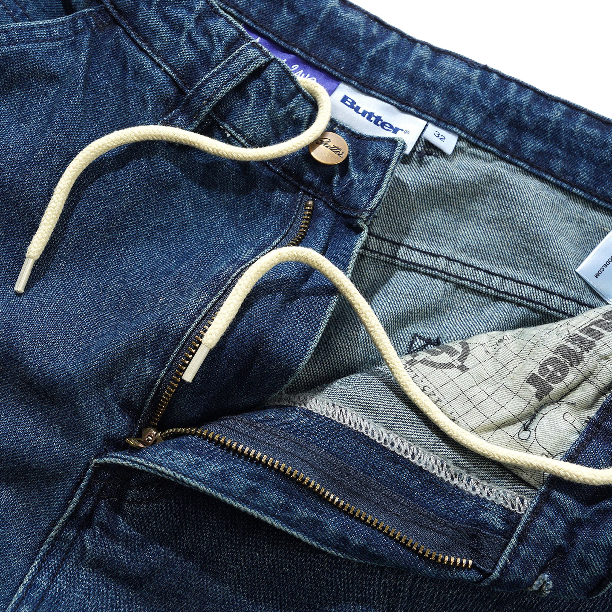 Butter Goods Aleka Denim Jeans Dark Indigo