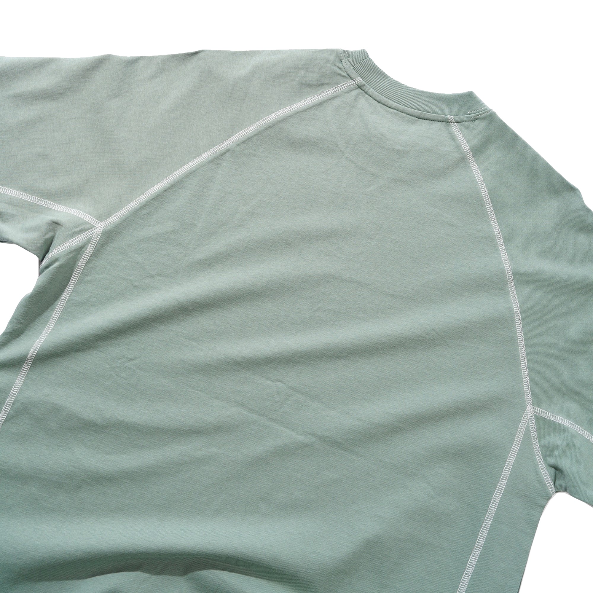 Butter Goods Cliff Contrast Tee Dull Mint