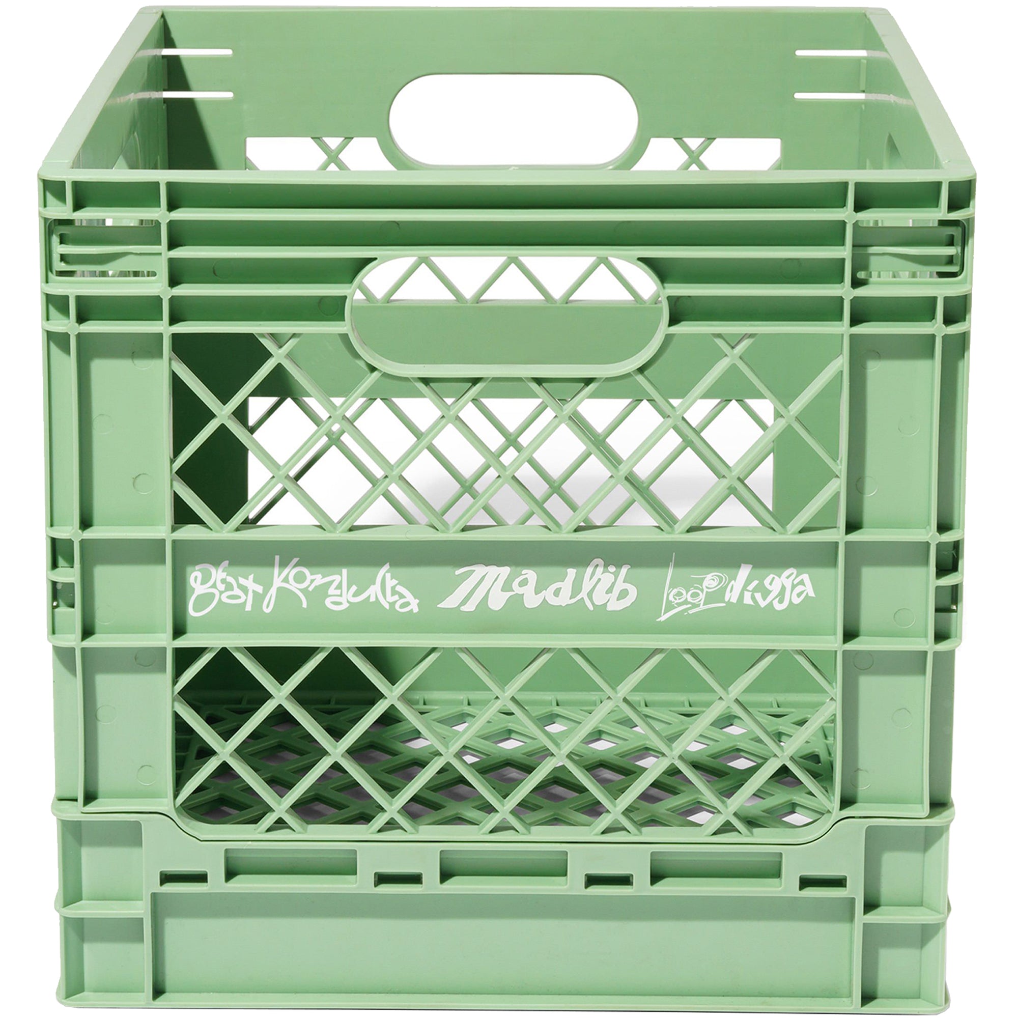 Butter Goods x Madlib Collapsable Record Crate Sage