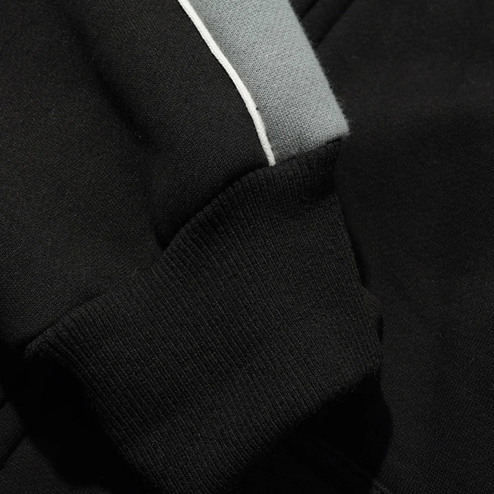 Butter Goods Connection Zip-Thru Hood Black
