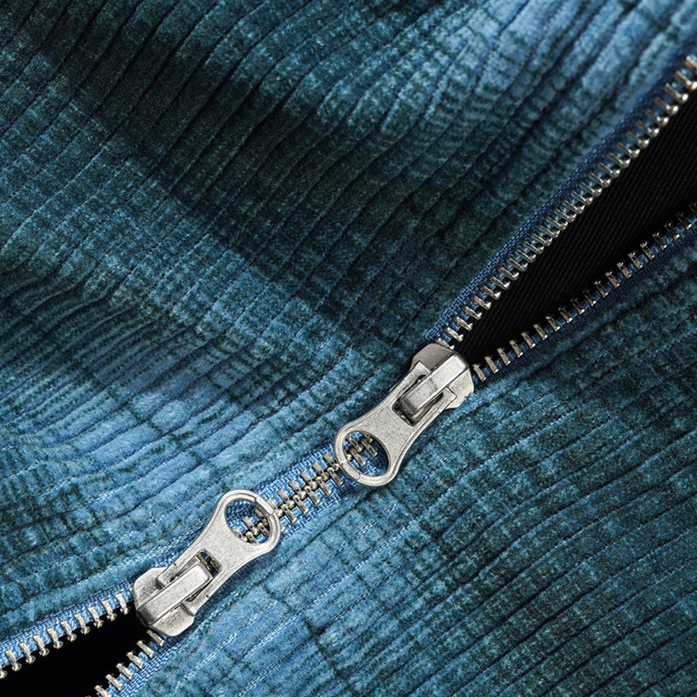 Butter Goods Jive Cord Jacket Blue Plaid