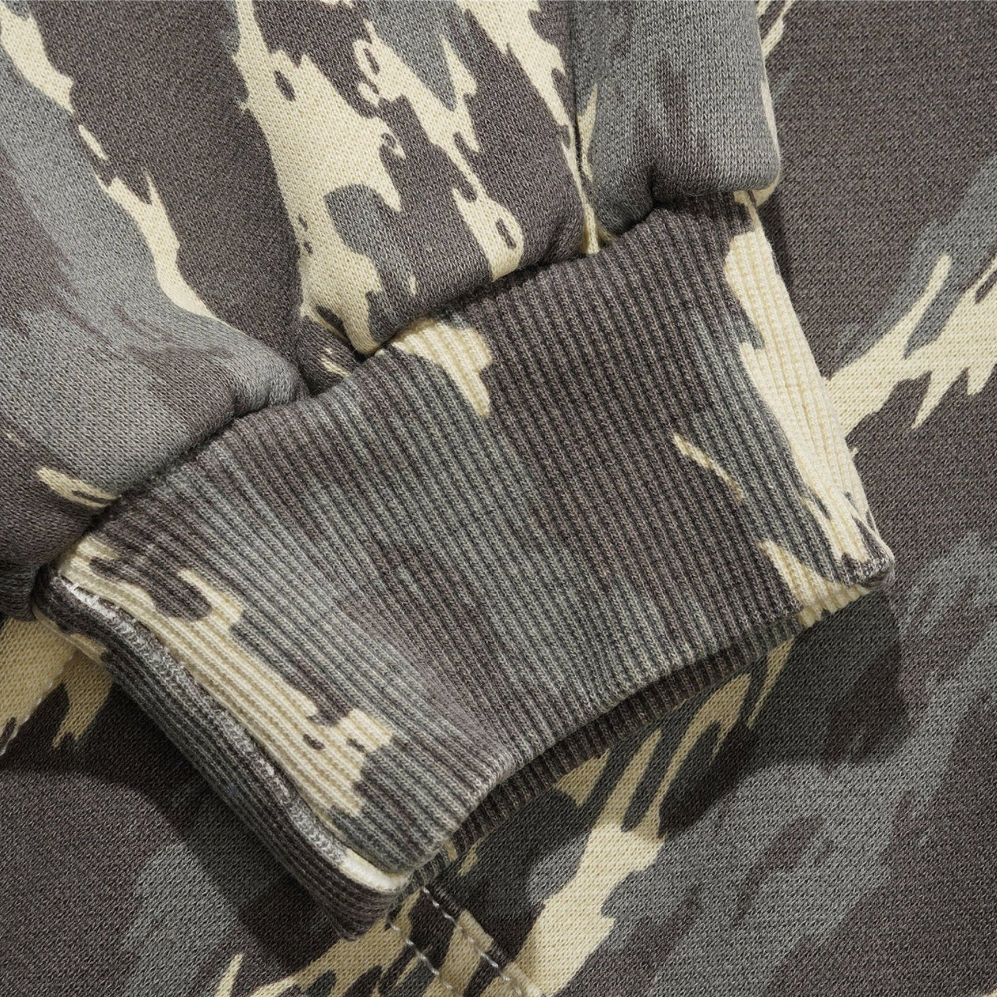 Butter Goods Blotch Zip-Thru Hood Washed Camo