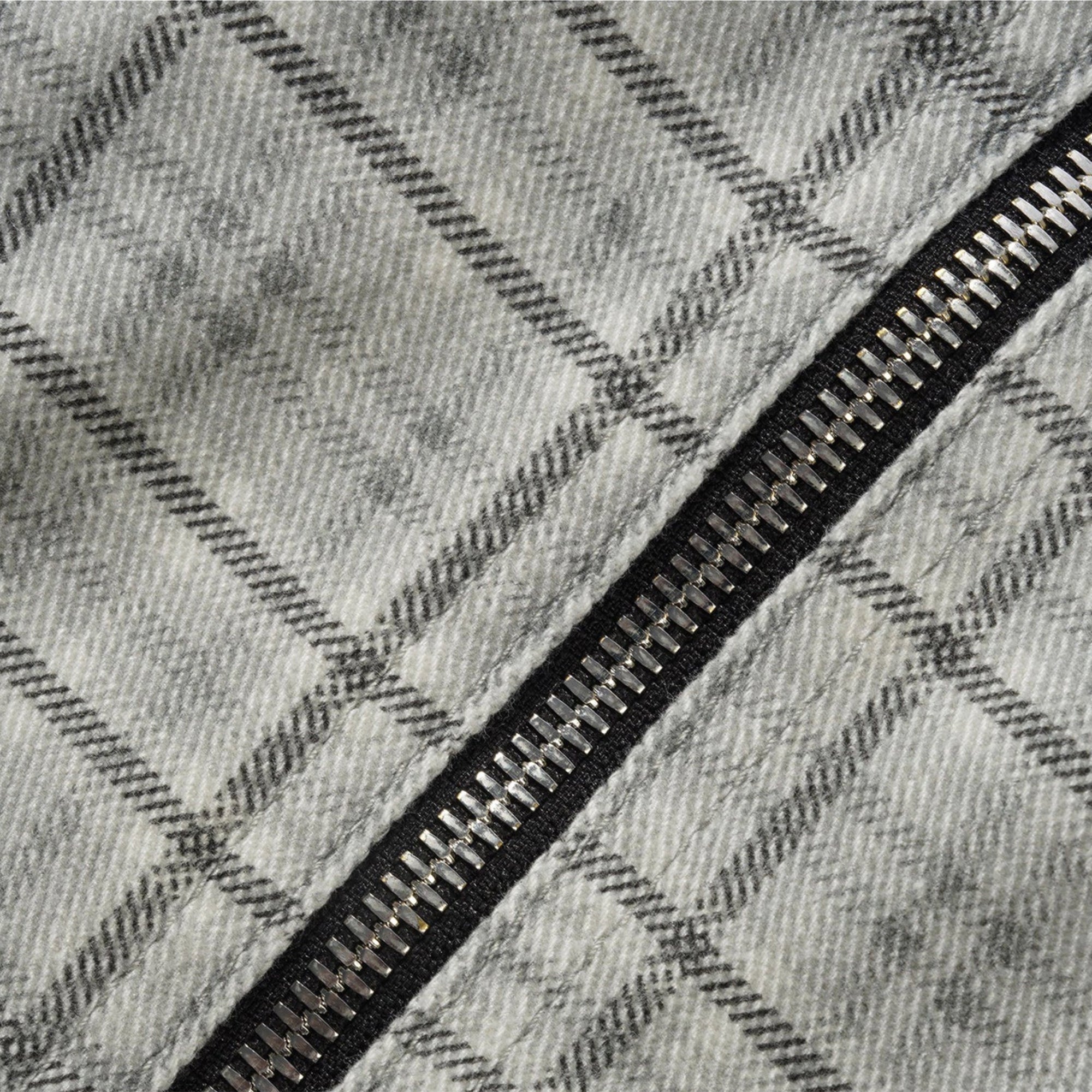 Butter Goods Hooded Work Jacket Grey Plaid