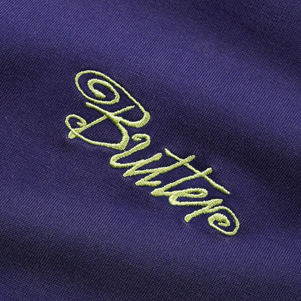 Butter Goods Jive Contrast Tee Washed Navy