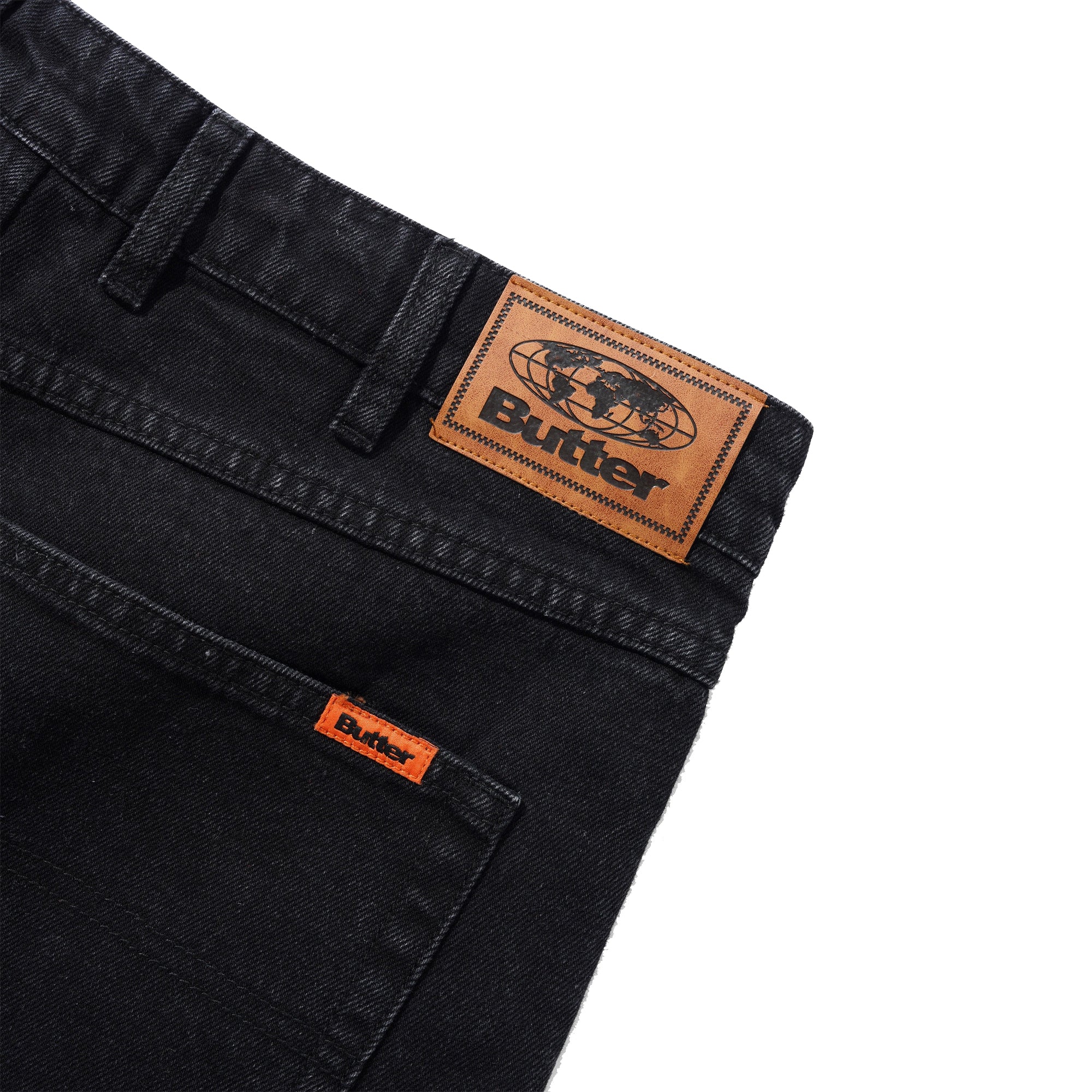 Butter Goods Relaxed Denim Jeans Flat Black