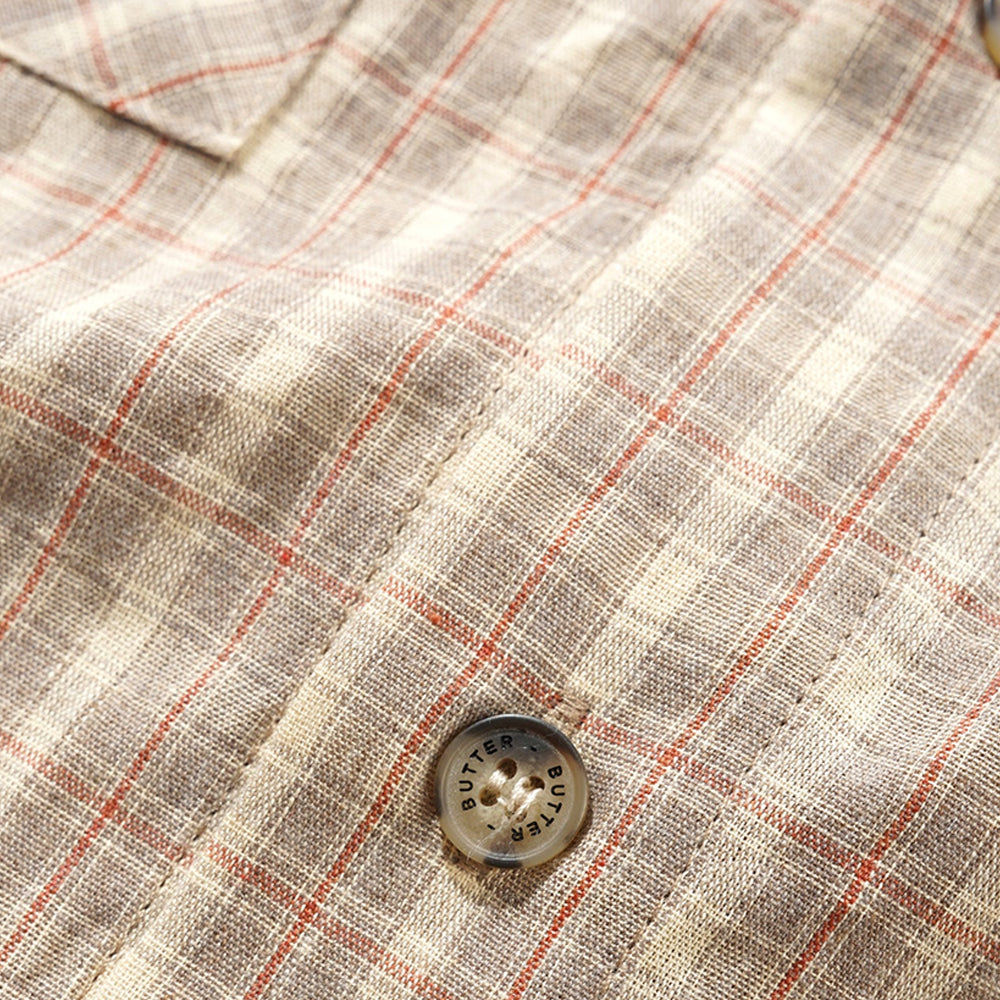 Butter Goods Witness S/S Shirt Taupe