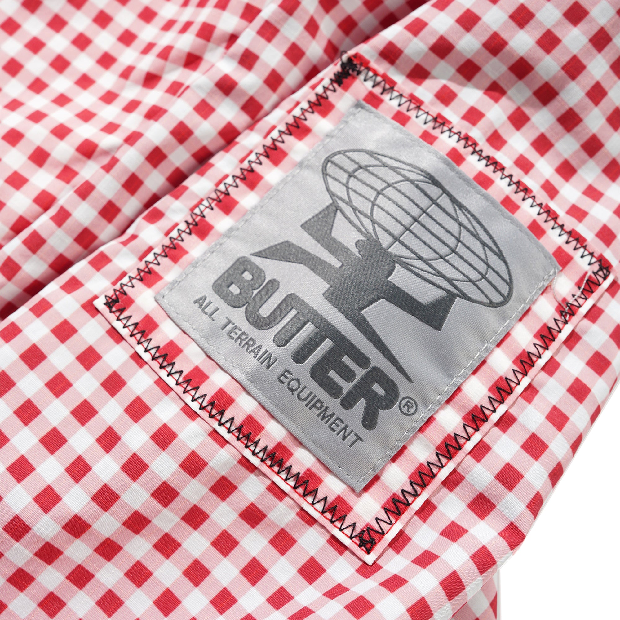 Butter Goods Terrain Anorak Red Gingham