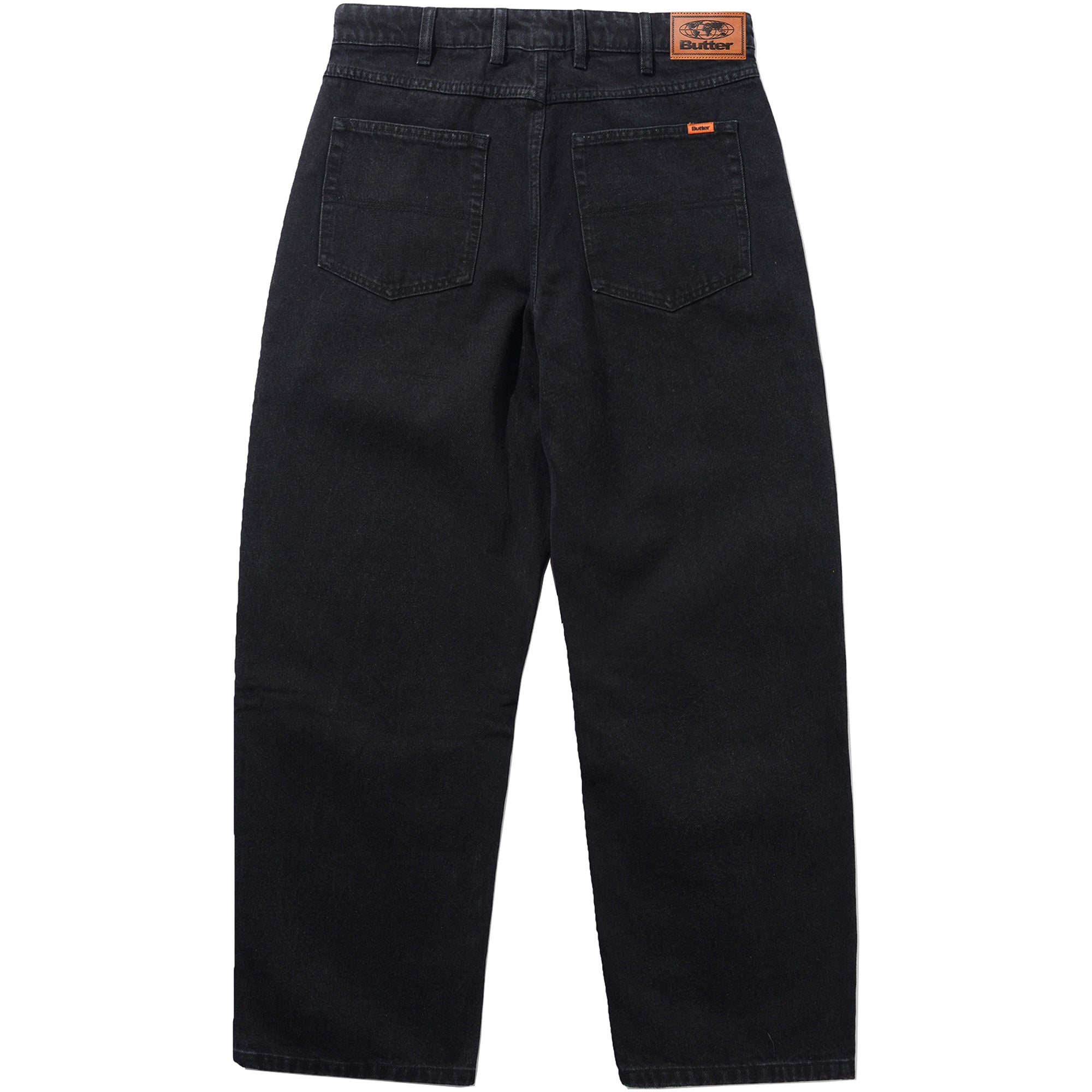 Butter Goods Relaxed Denim Jeans Flat Black