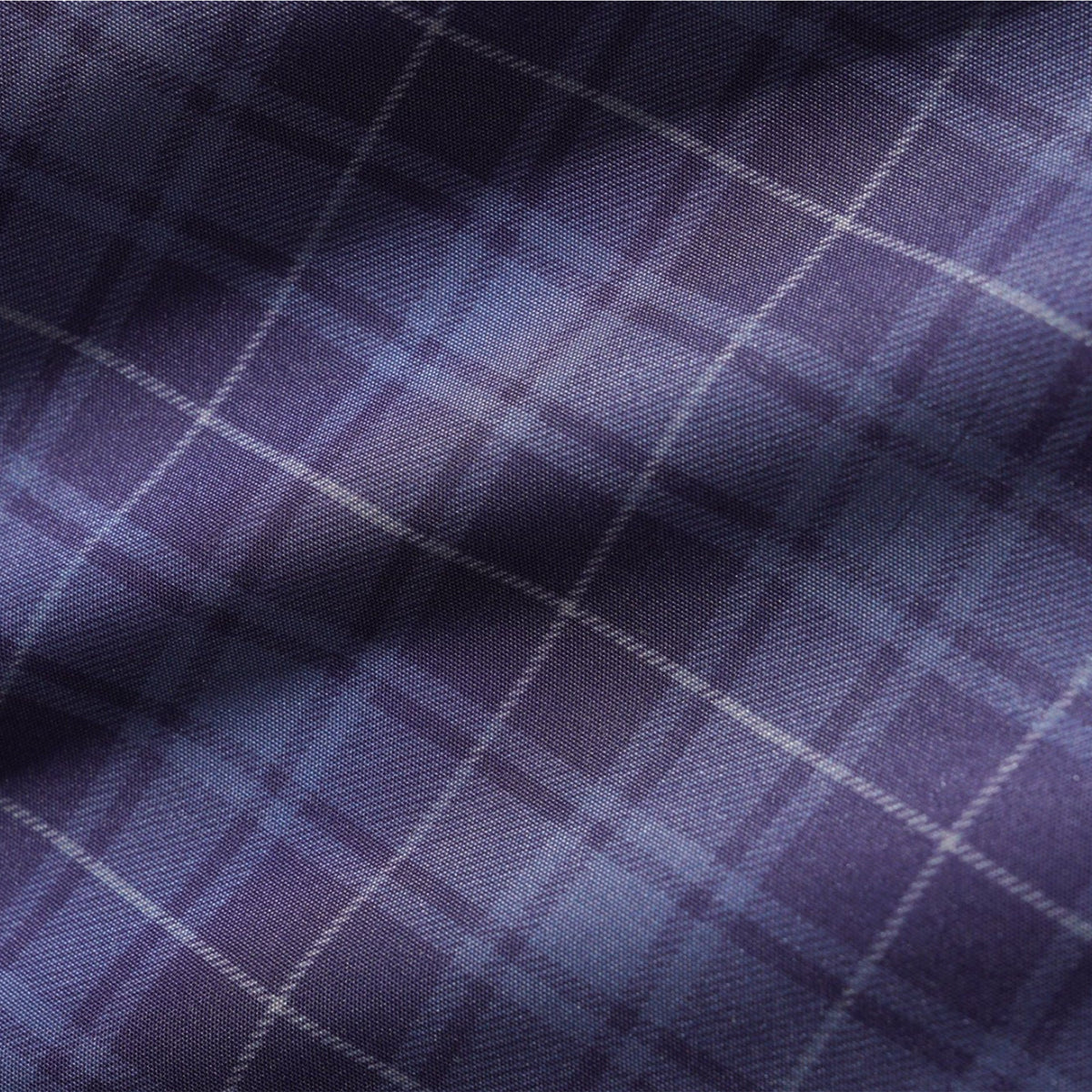 Butter Goods Plaid Nylon Jacket Navy