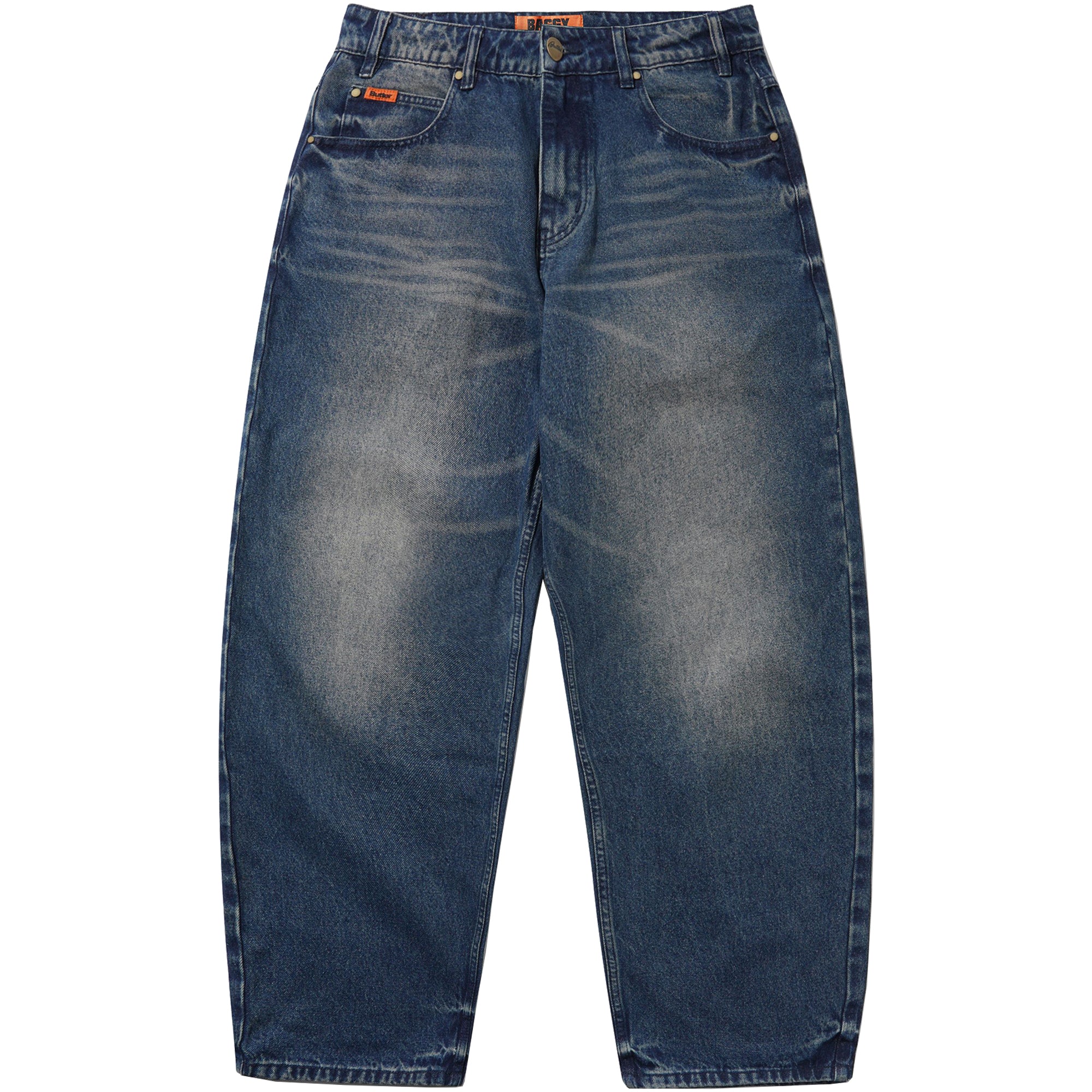 Butter Goods Baggy Denim Jeans Vintage Indigo Wash
