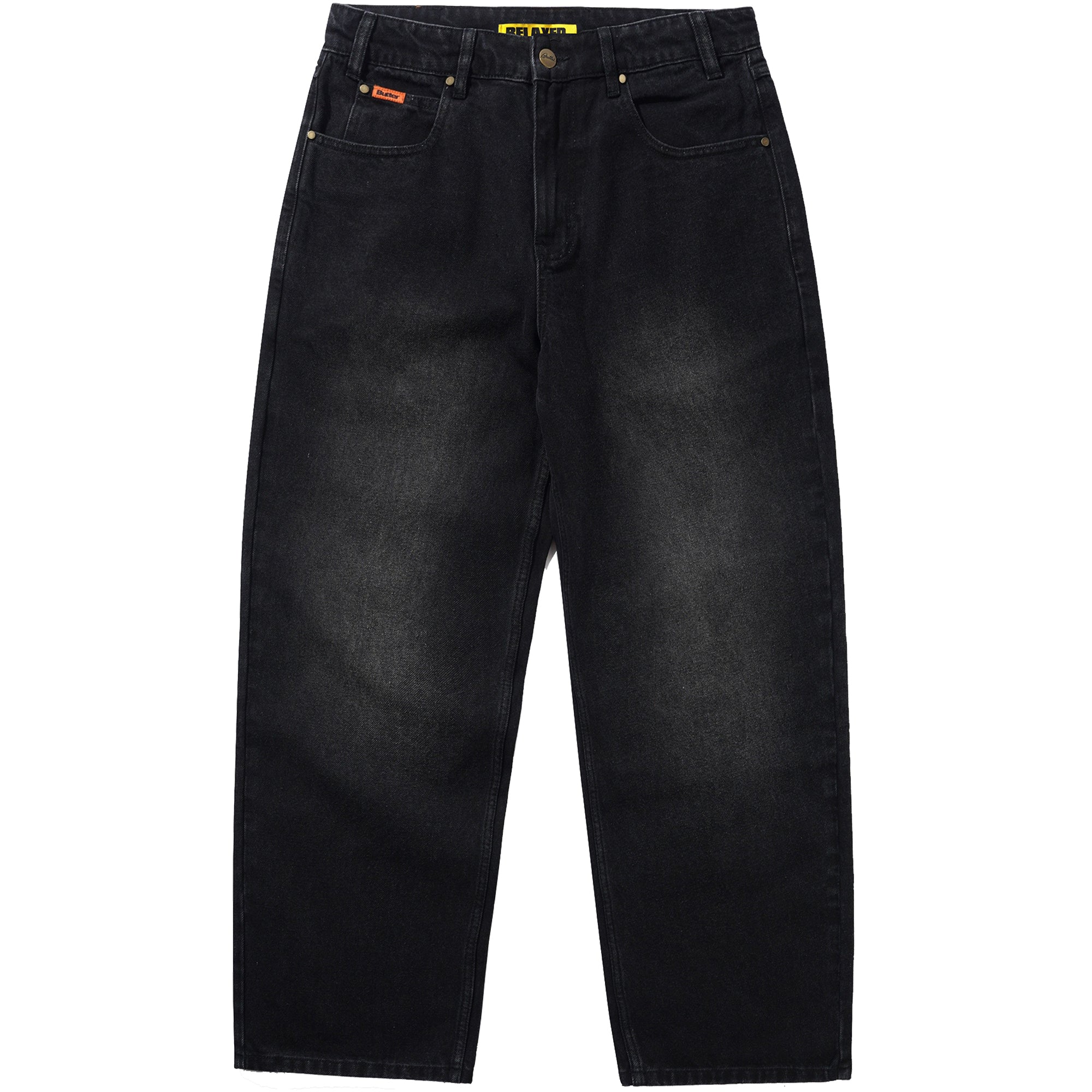 Butter Goods Relaxed Denim Jeans Flat Black