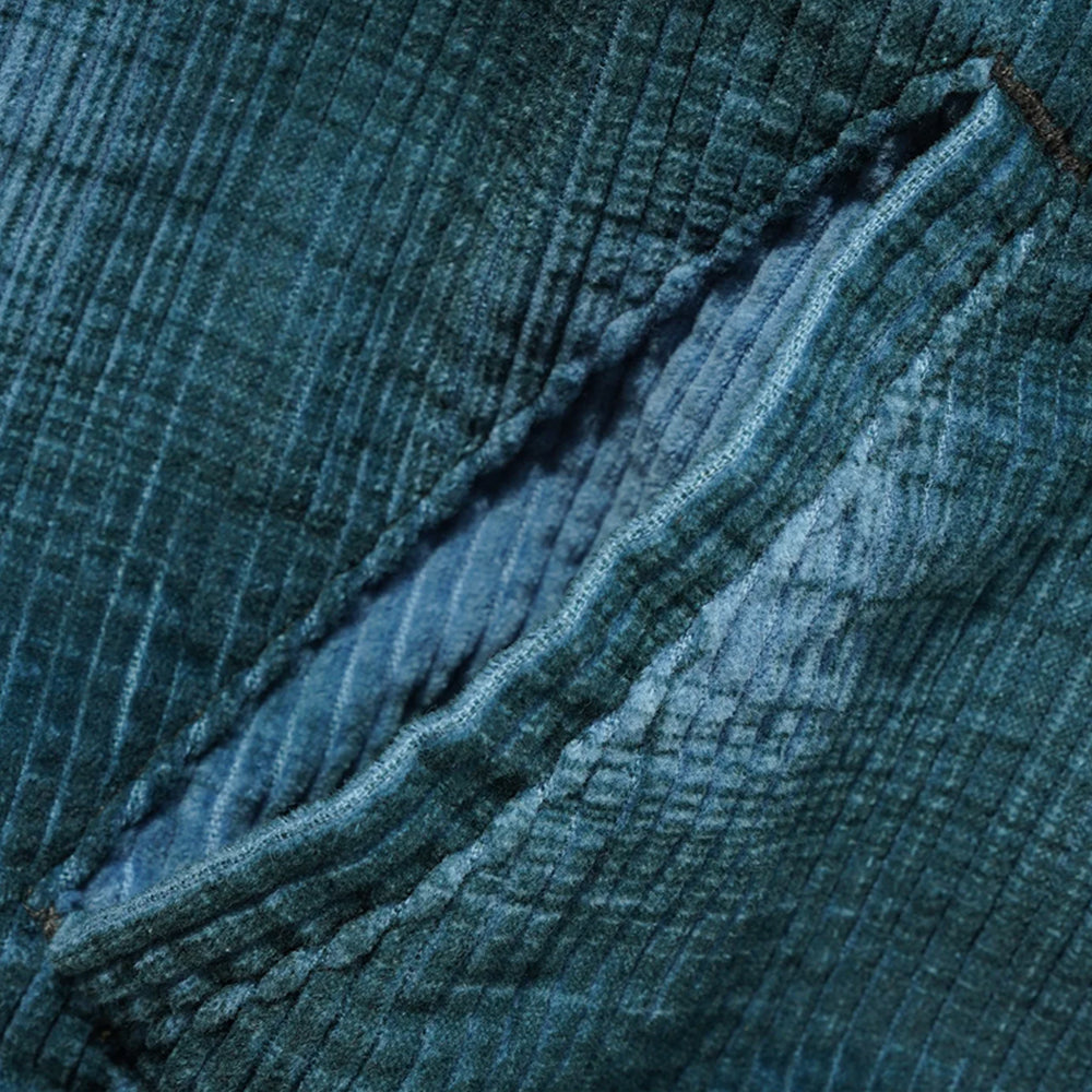 Butter Goods Jive Cord Jacket Blue Plaid