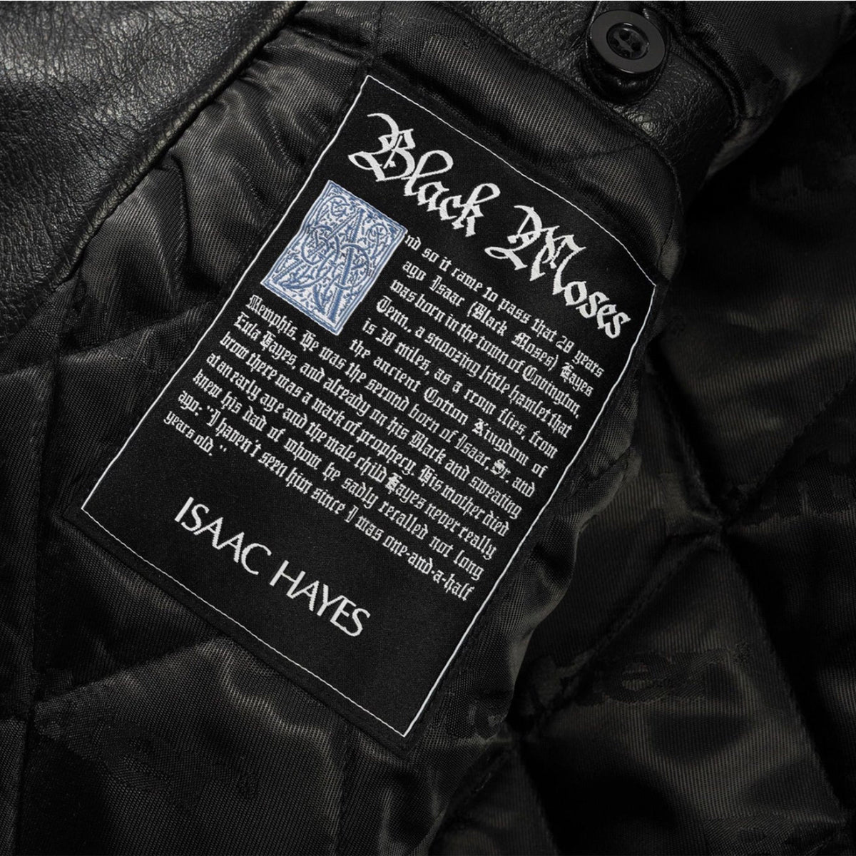 Butter Goods Isaac Hayes Bomber Jacket Black