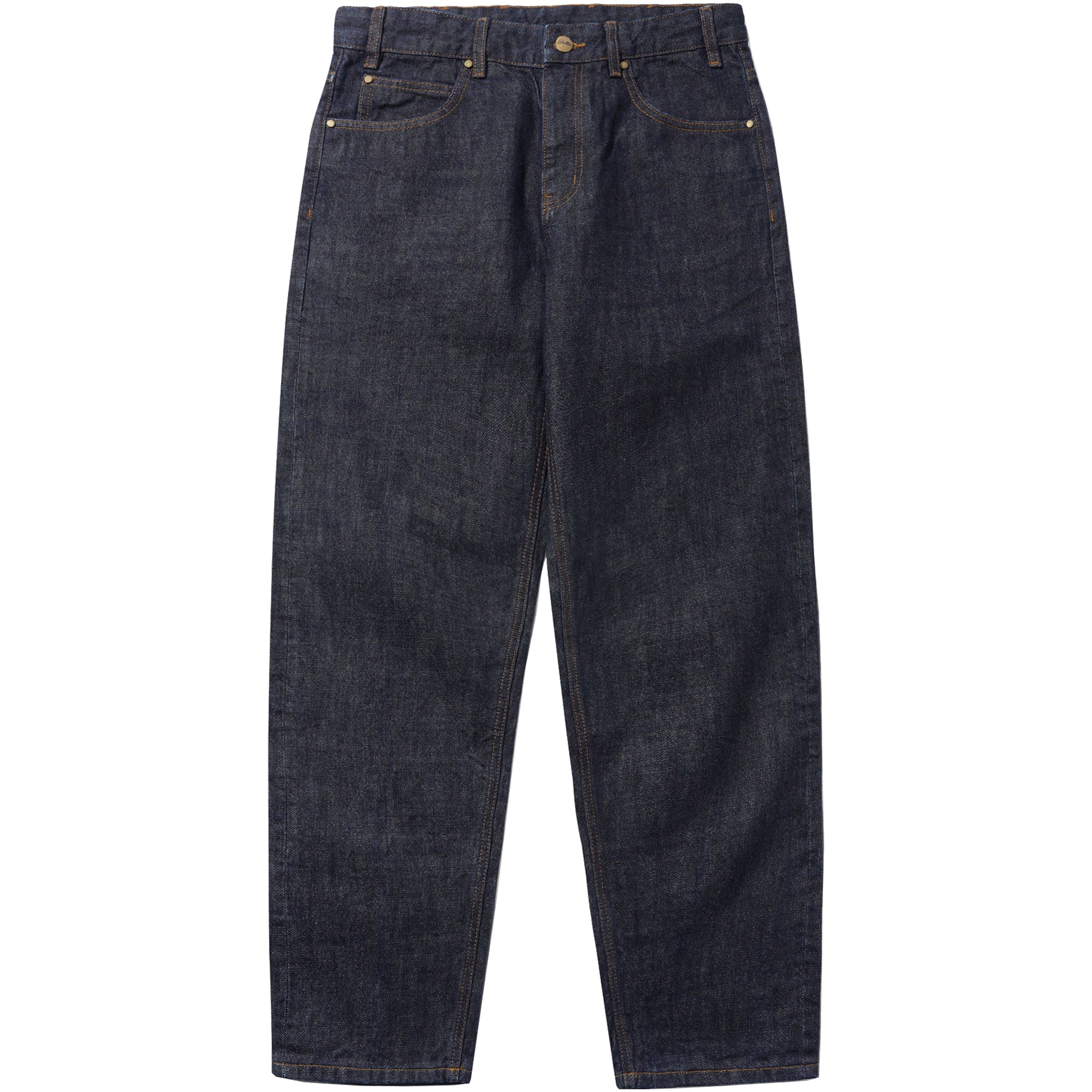 Butter Goods Straight Leg Denim Jeans Selvedge Blue
