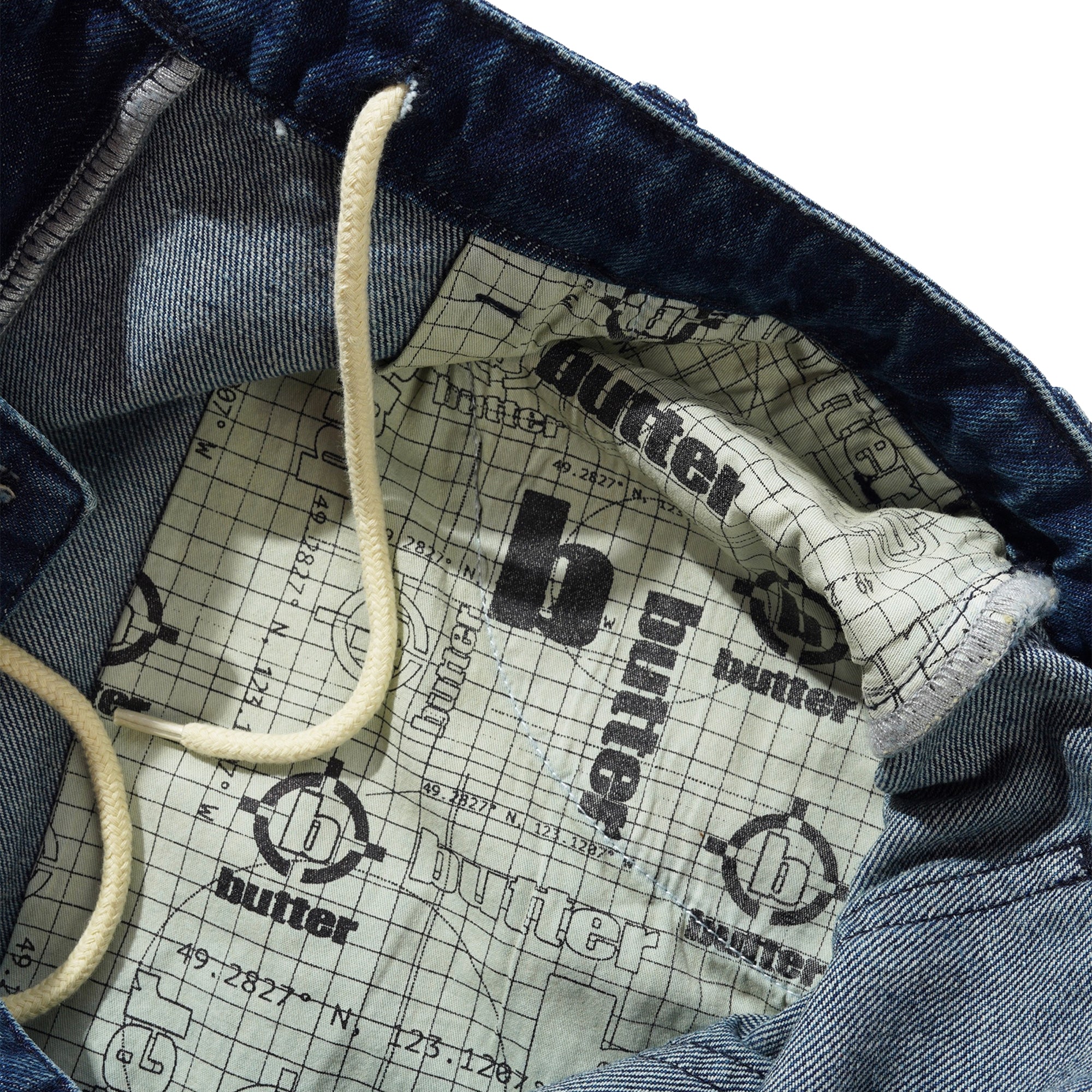 Butter Goods Aleka Denim Jeans Dark Indigo