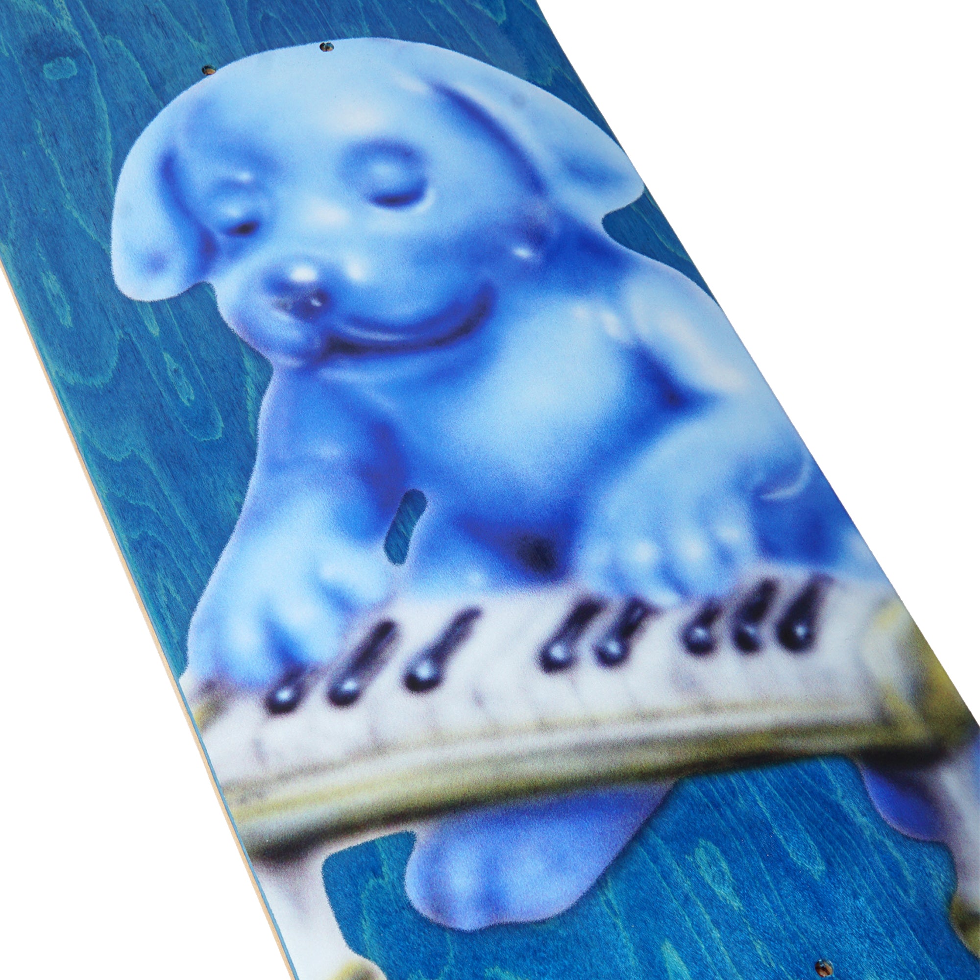 Skateboard Cafe Keyboard Blue Skateboard Deck 8.38"