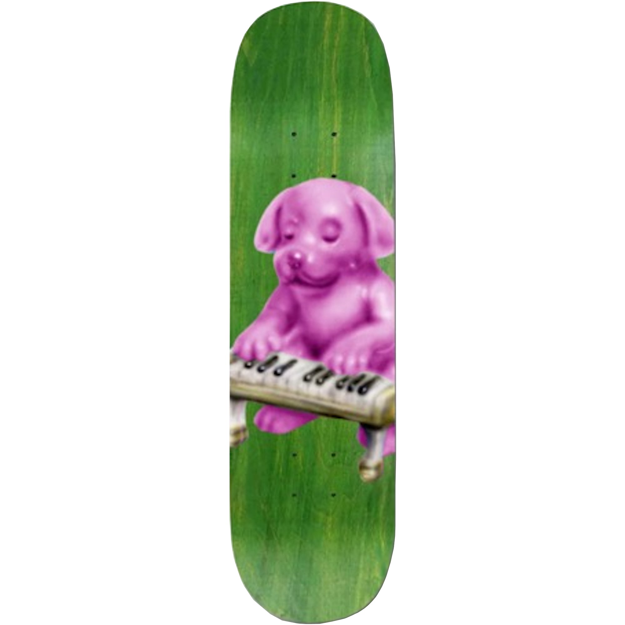 Skateboard Cafe Keyboard Green Skateboard Deck 8"