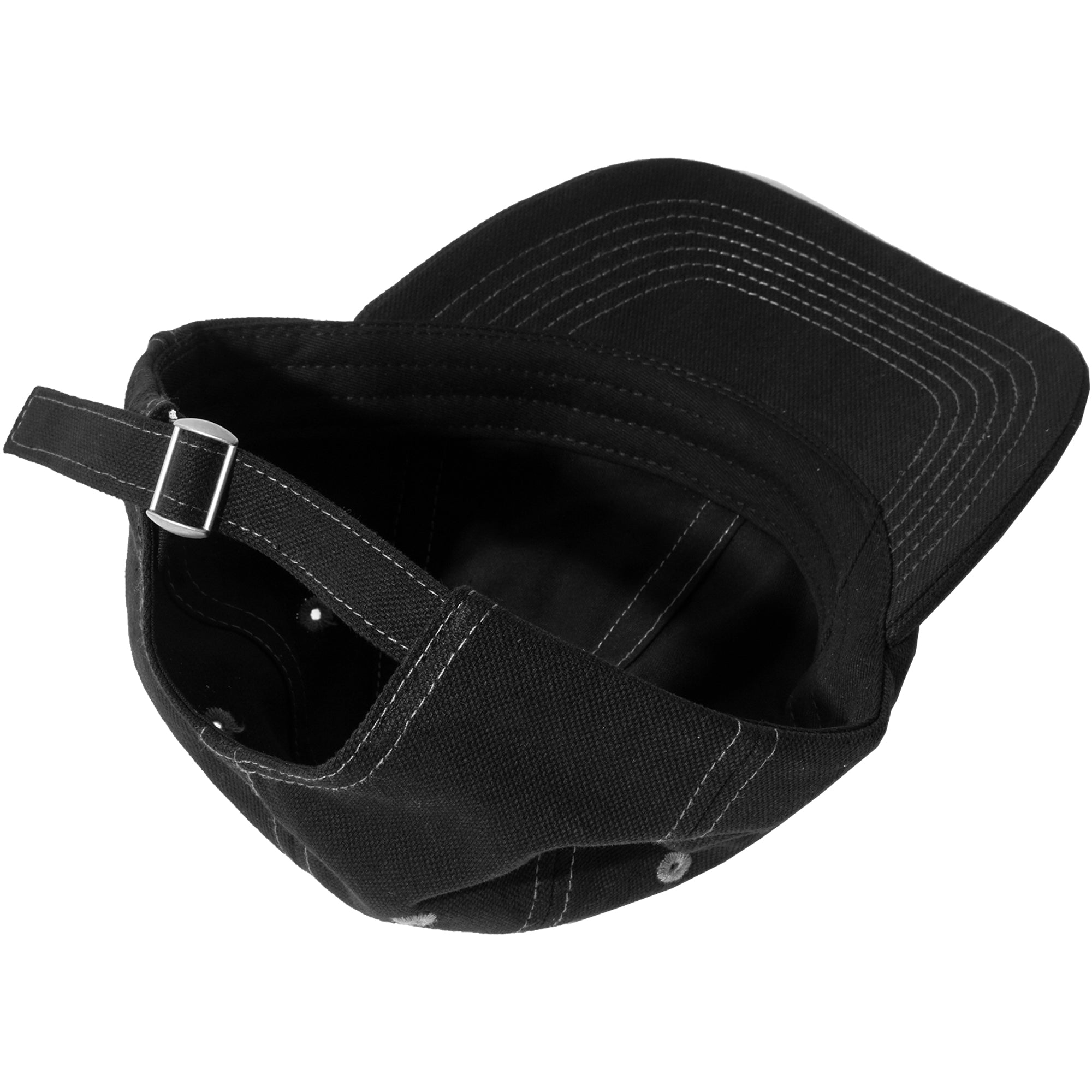 Skateboard Cafe 45 6 Panel Cap Black