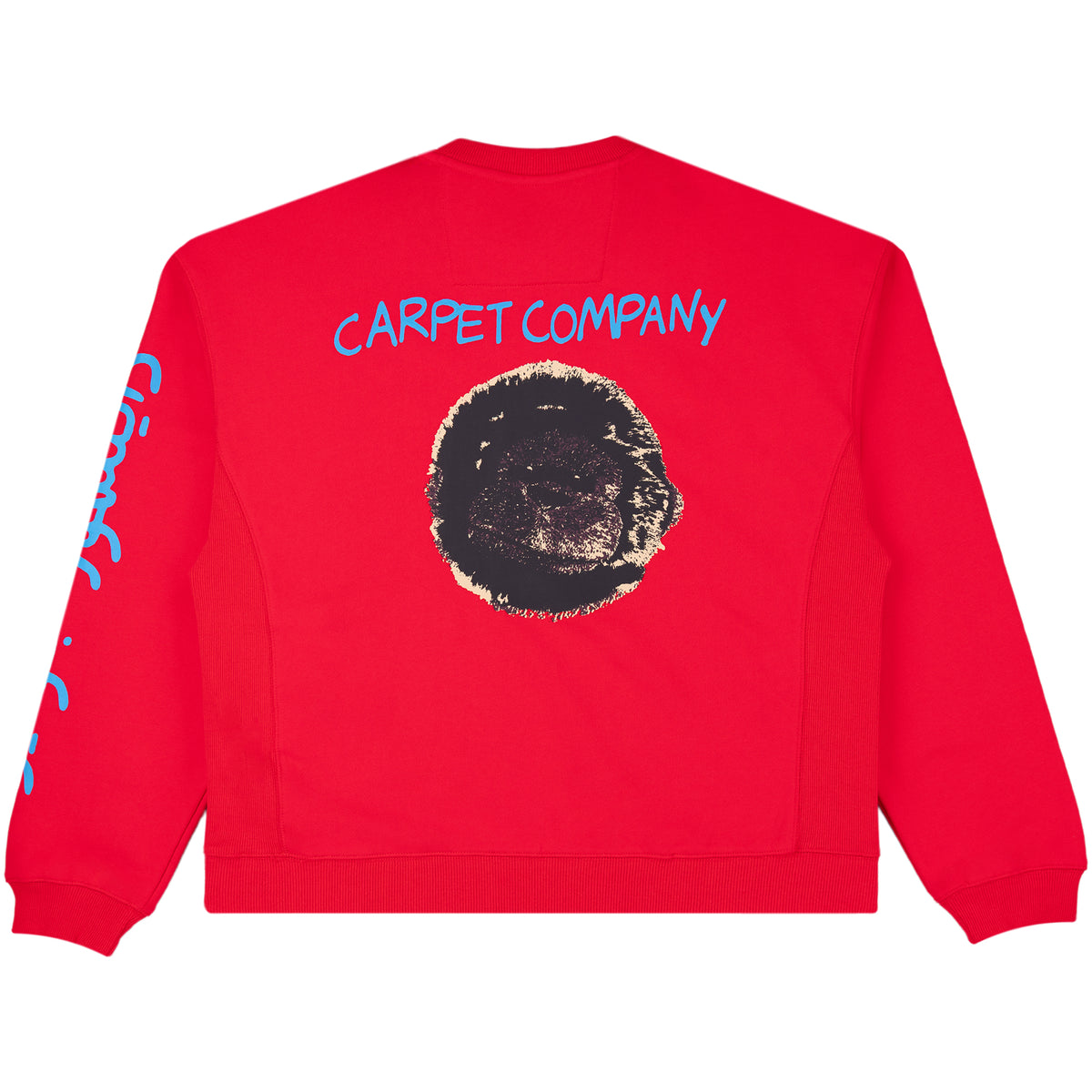 Carpet Company x Dinosaur Jr. Cow Crewneck Red