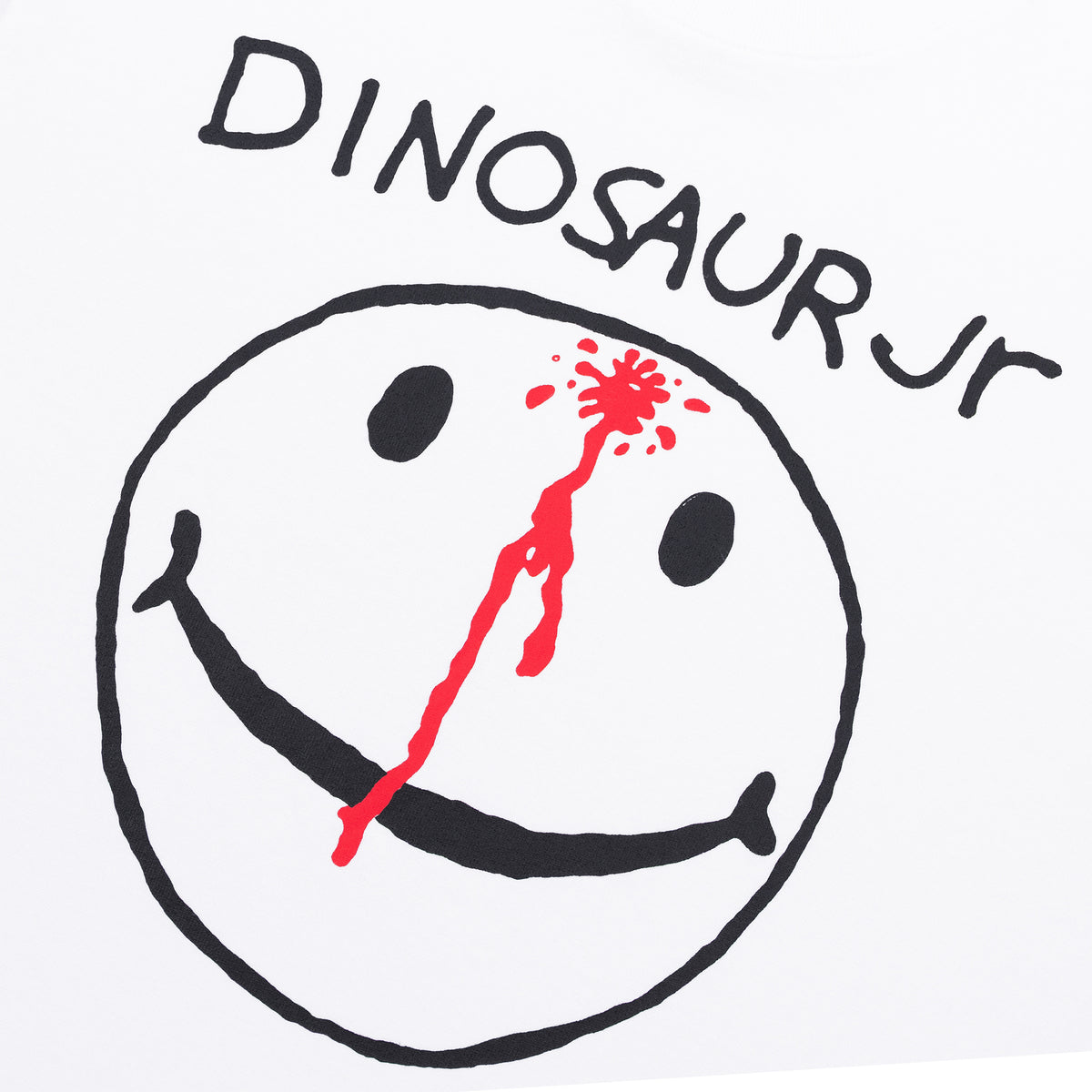 Carpet Company x Dinosaur Jr. Smiley Tee White