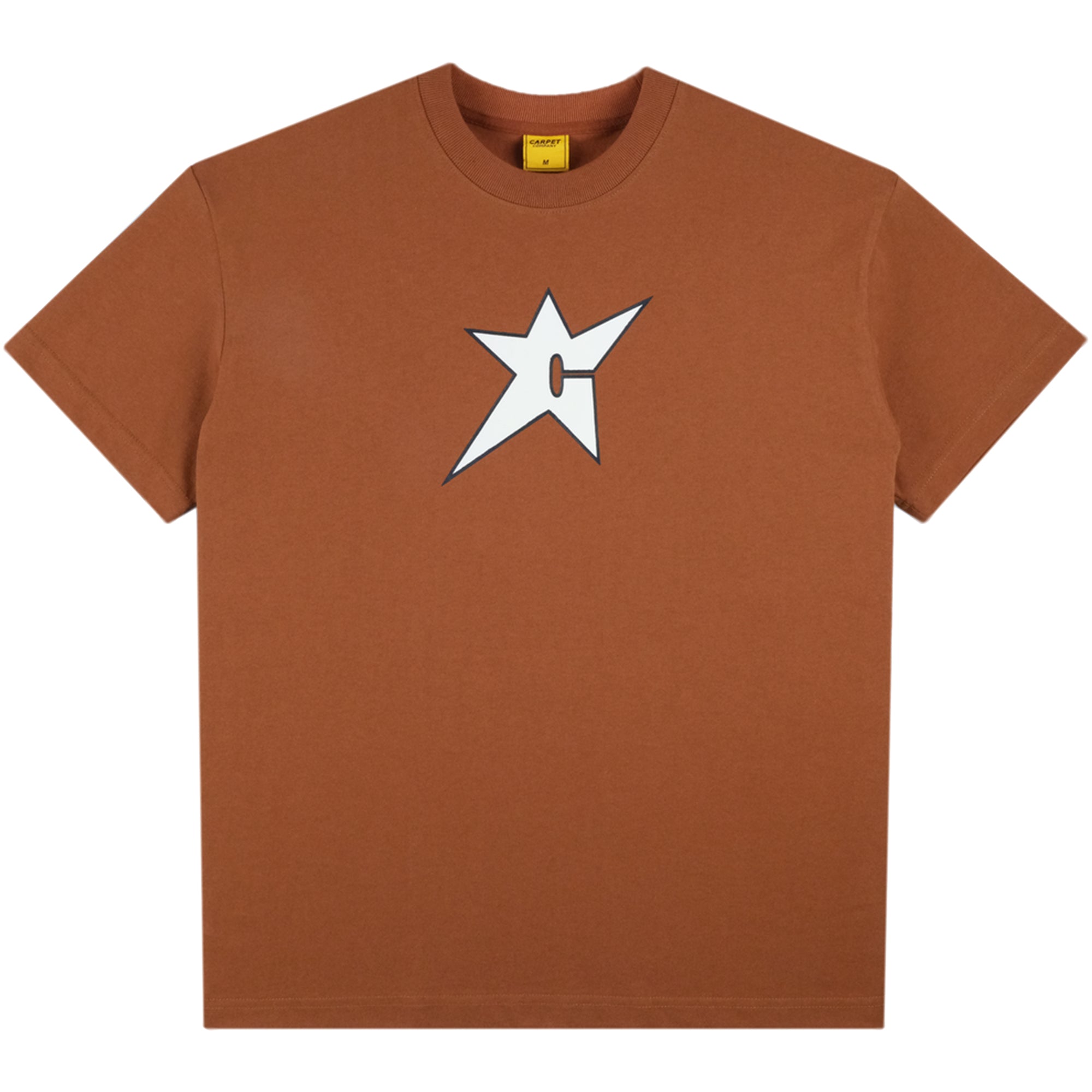 Carpet Company C-Star Glow In The Dark Tee Brown