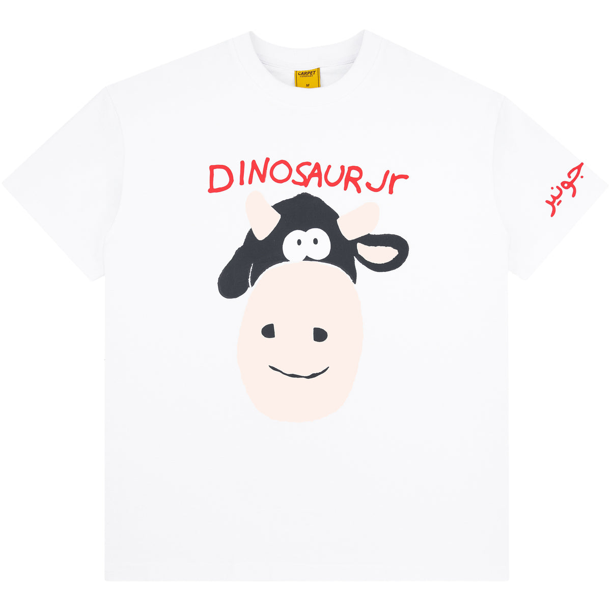 Carpet Company x Dinosaur Jr. Cow Tee White