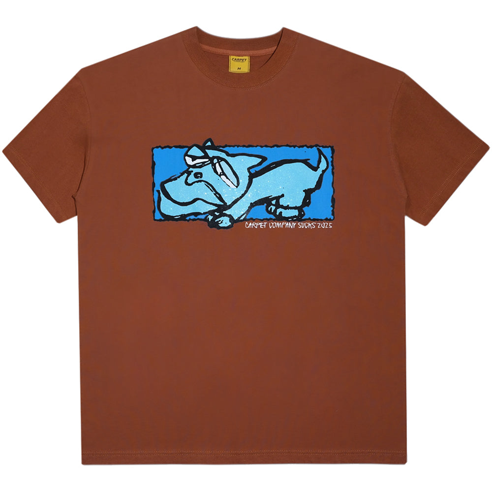 Carpet Company Dog Tee Brown