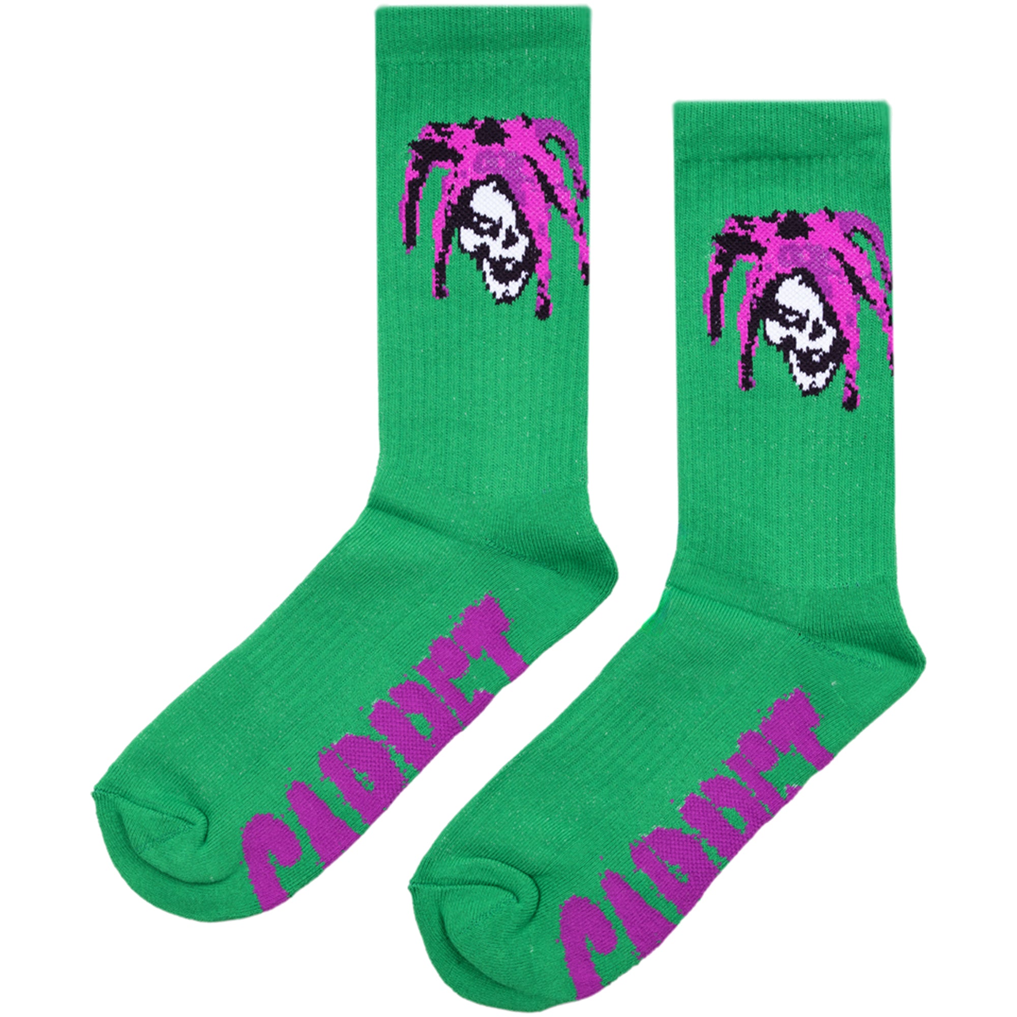 Carpet Company Jester Socks Green