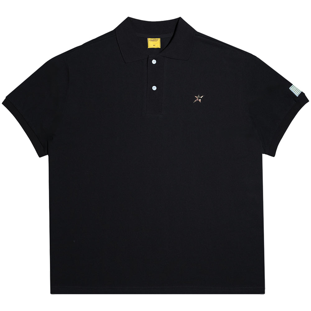 Carpet Company C-Star Polo Shirt Black