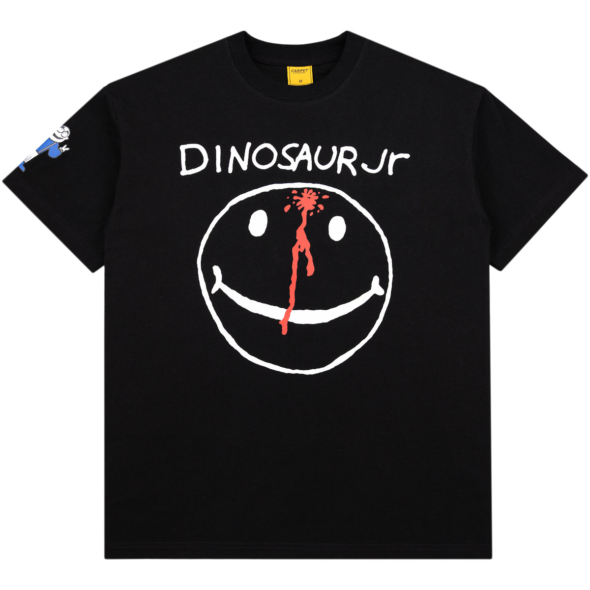 Carpet Company x Dinosaur Jr. Smiley Tee Black